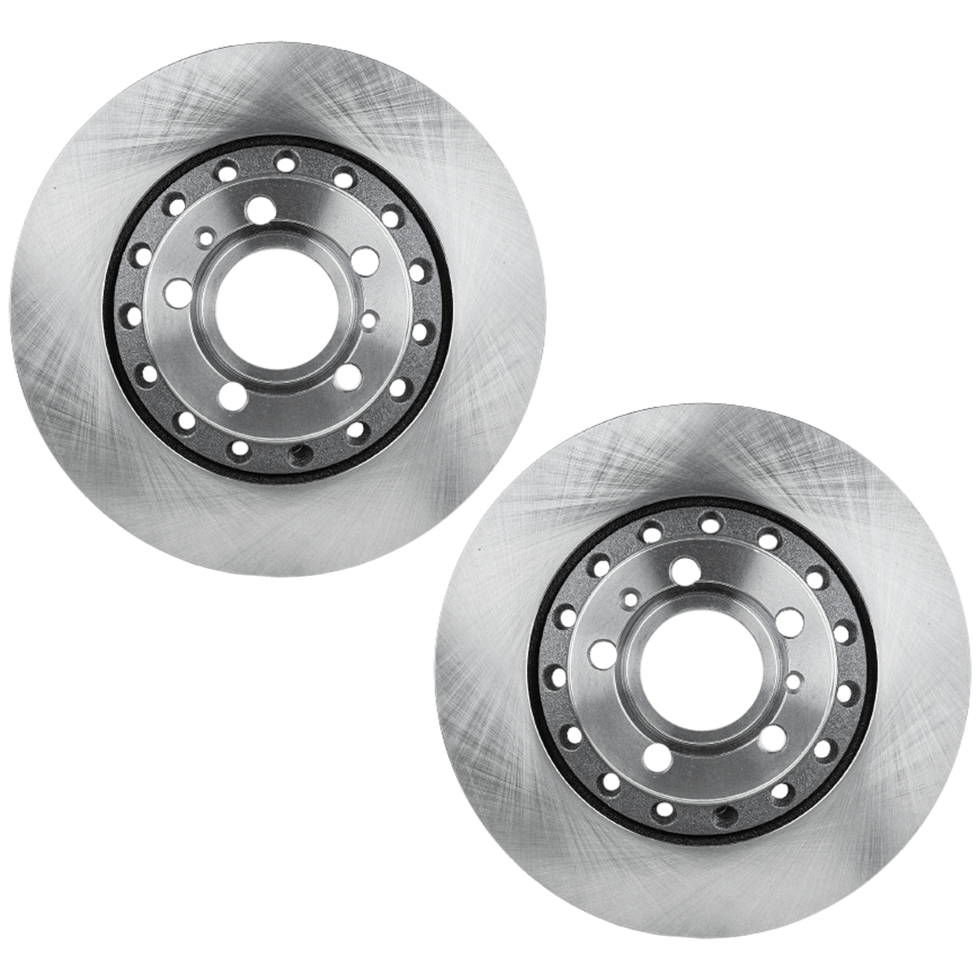 AM A8 QUATTRO 04-10 PHAETON 04-06 REAR BRAKE DISC RH AND LH 2 Wheel Set SKU SET JA27110018-2 OEM 4E0615601K