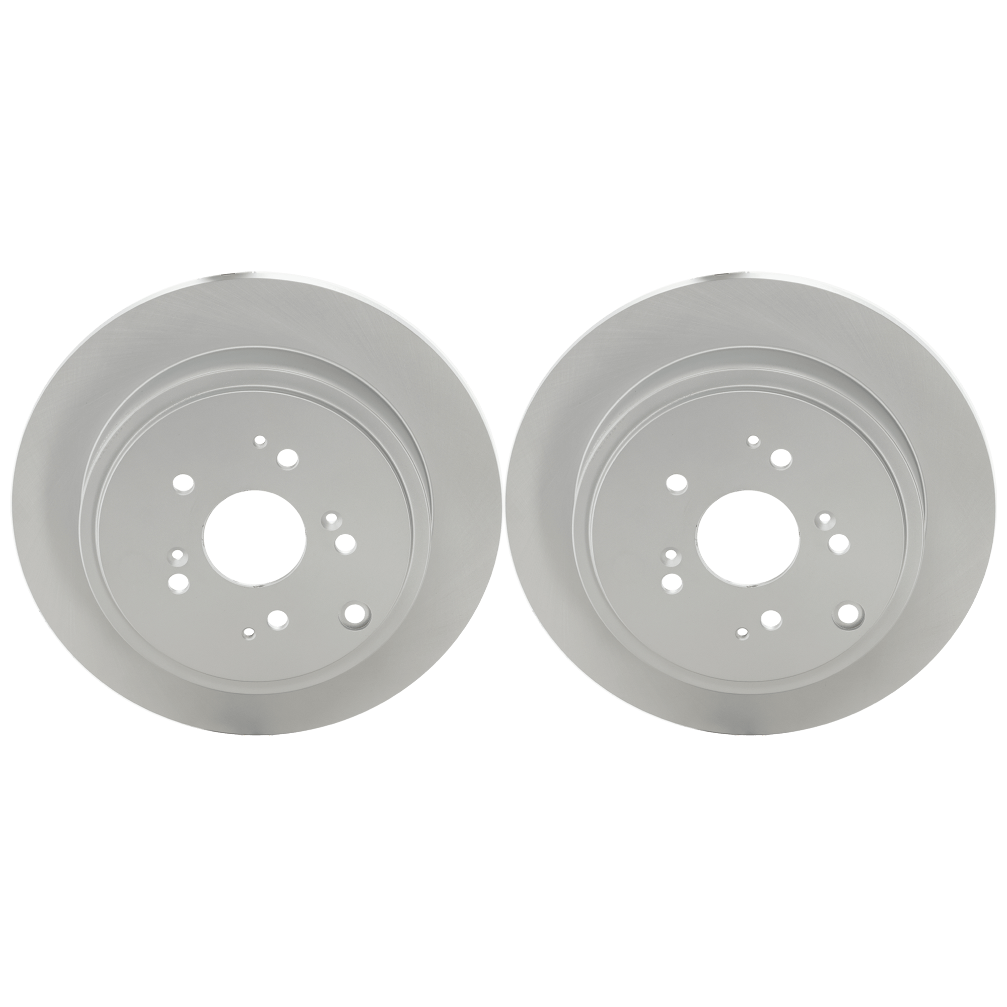 AM MDX 01-06 PILOT 03-08 REAR BRAKE DISC RH AND LH Plain Surface G Coated Cast Iron Solid 5 Lugs SKU SET JA27110026G 2 OEM 42510S3VA01 PFM