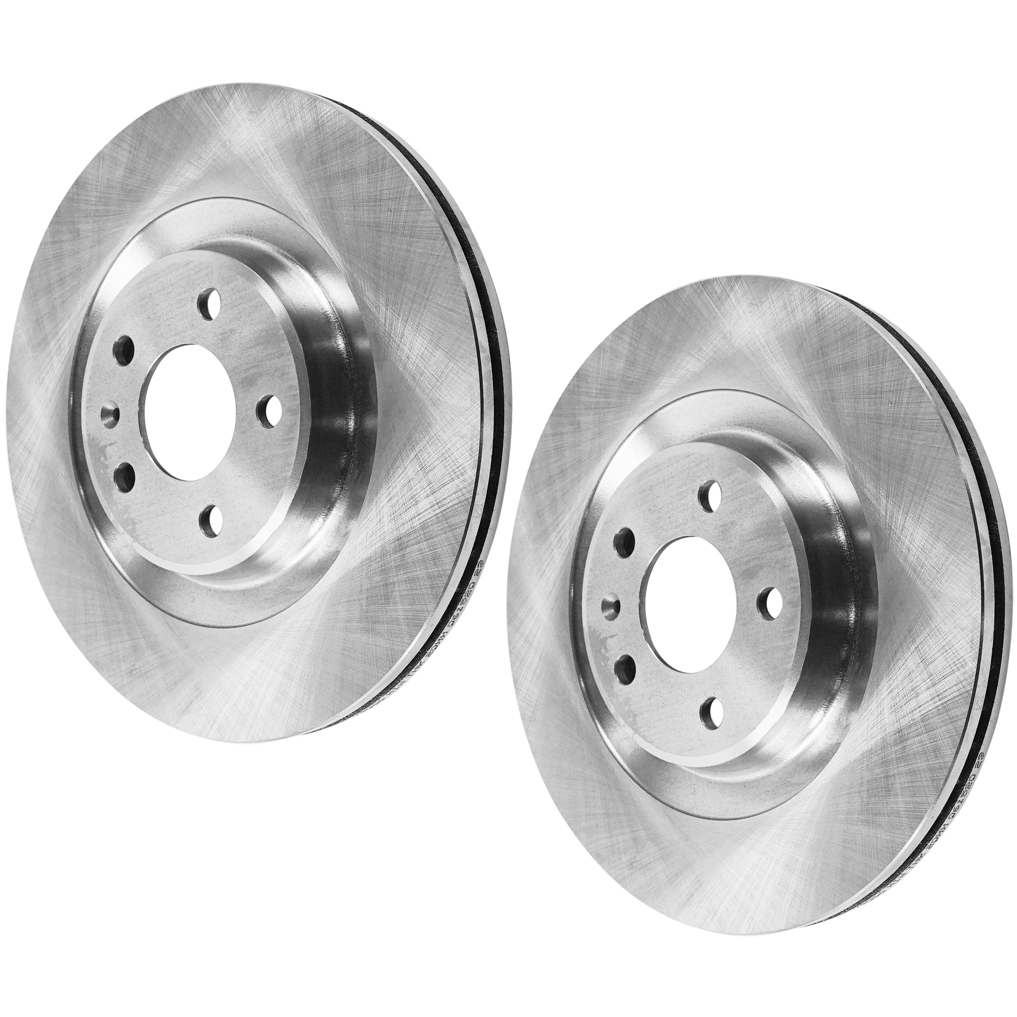 AM A4-17-19 A6-14-18 REAR BRAKE DISC 2 Wheel Set SKU SET JA27110037-2 OEM 4H0615601H