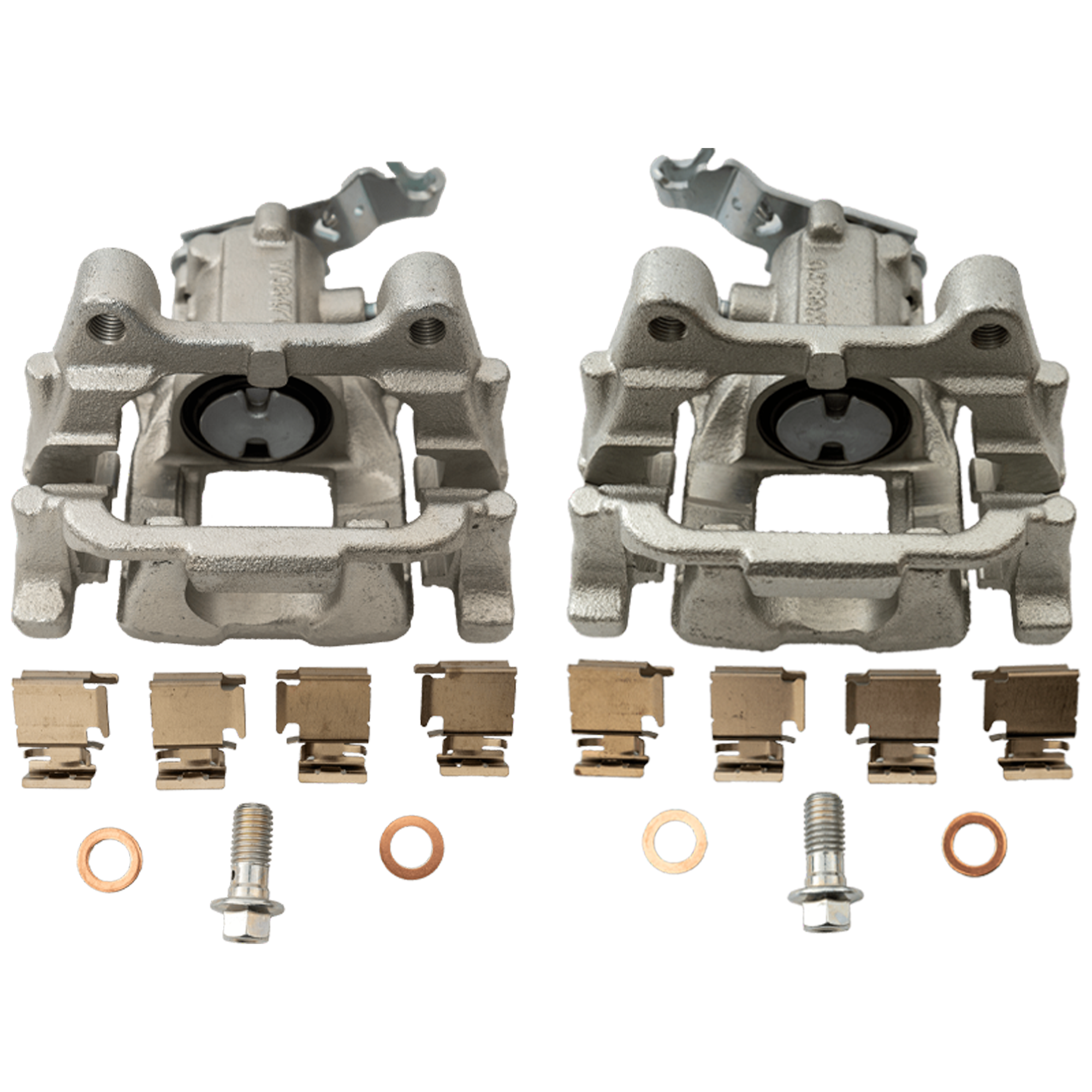 AM A3-10-13 EOS 11-16 REAR BRAKE KIT WITH CALIPERS 2 Wheel Set Includes 2 Brake Caliper SKU SET JA27160007