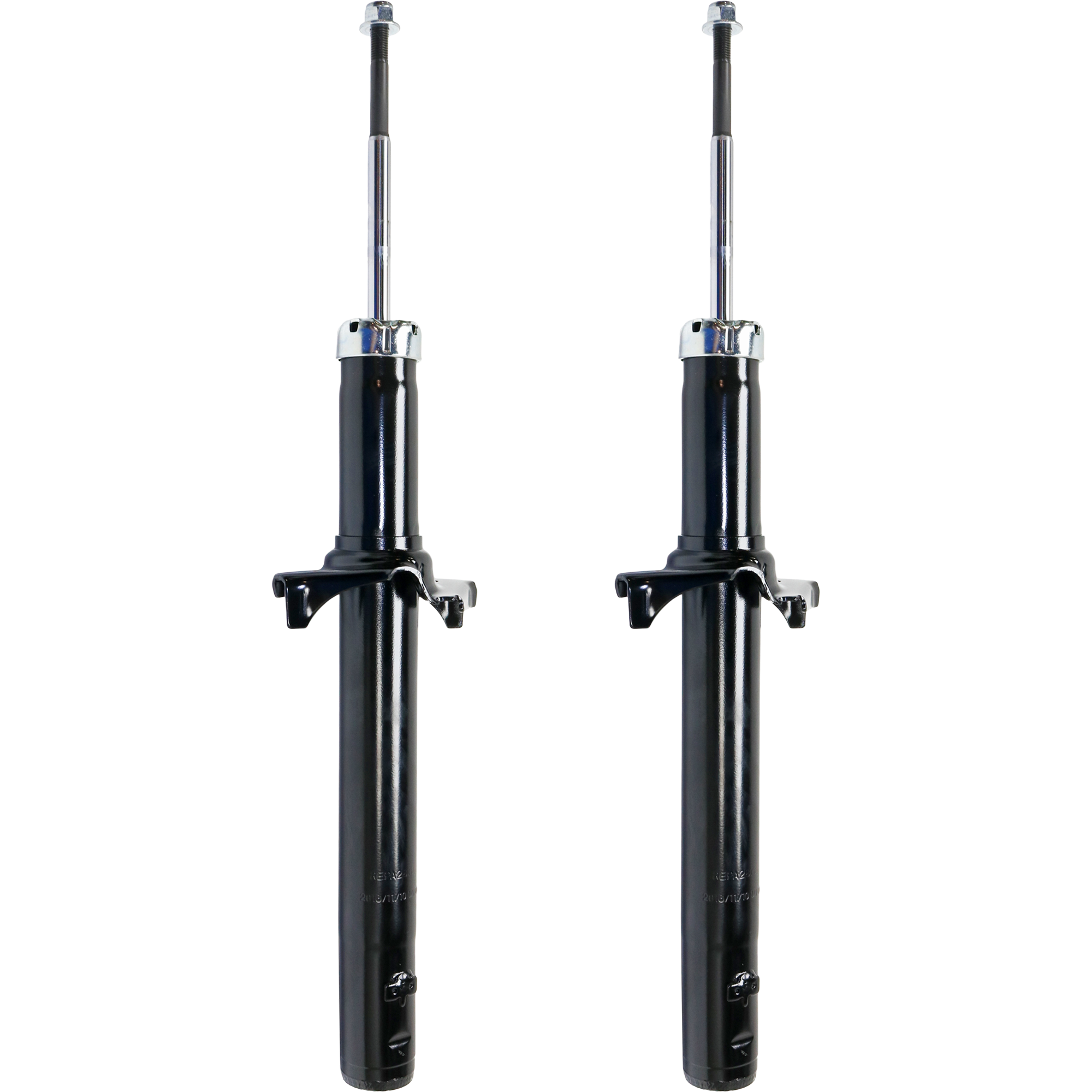 AM RL 05-12 FRONT BARE STRUT RH AND LH Gas Charged Twin tube All Wheel Drive Set of 2 SKU SET JA280512-2 OEM 51605SJAA52