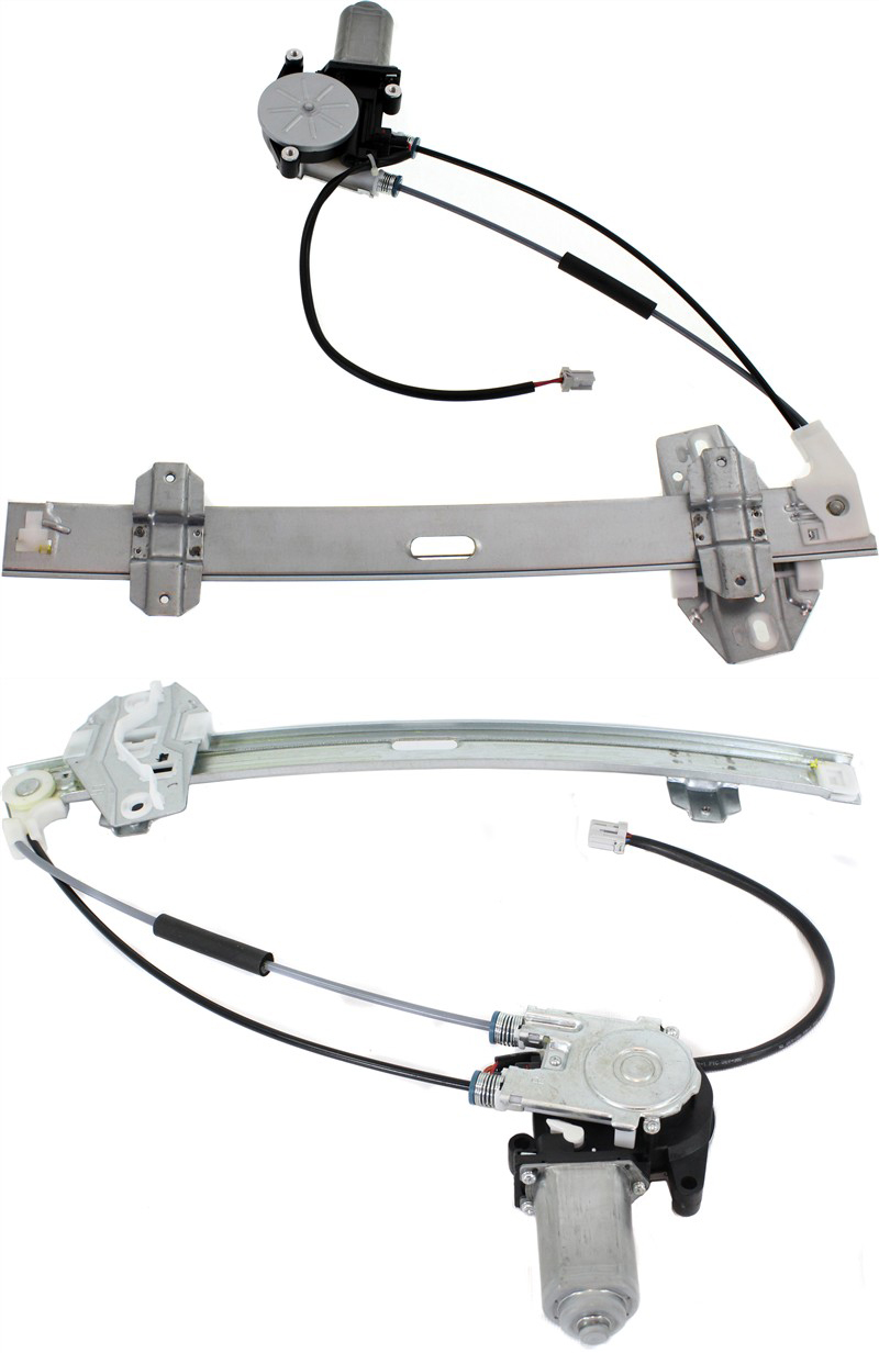 AM CL 97-99 FRONT WINDOW REGULATOR RH AND LH Power With Motor SKU SET JA462925 Partslink AC1350105 AC1351105 OEM 72210SY8A03-72250SY8A03