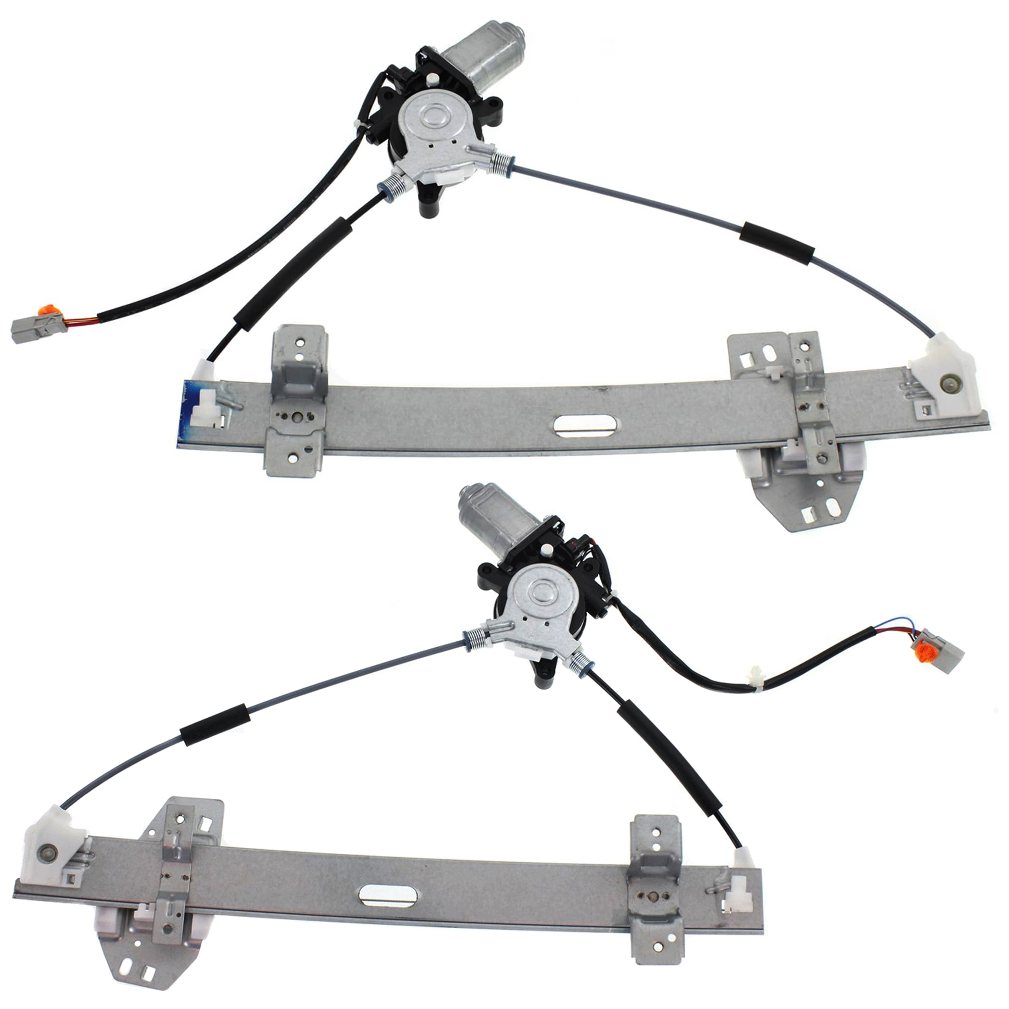 AM TL 99-01 FRONT WINDOW REGULATOR RH AND LH Power w Motor Base Model SKU SET JA462937 Partslink AC1350115 AC1351115 OEM 72210S0KA03-72250S0KA03