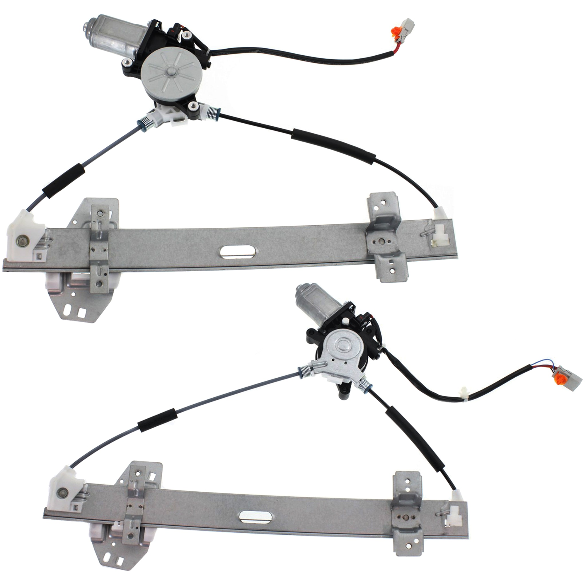 AM TL 99-01 FRONT AND REAR WINDOW REGULATOR LH Power w Motor SKU SET JA462938-2L Partslink AC1350115 AC1550107 OEM 72250S0KA03-72750S0KA03