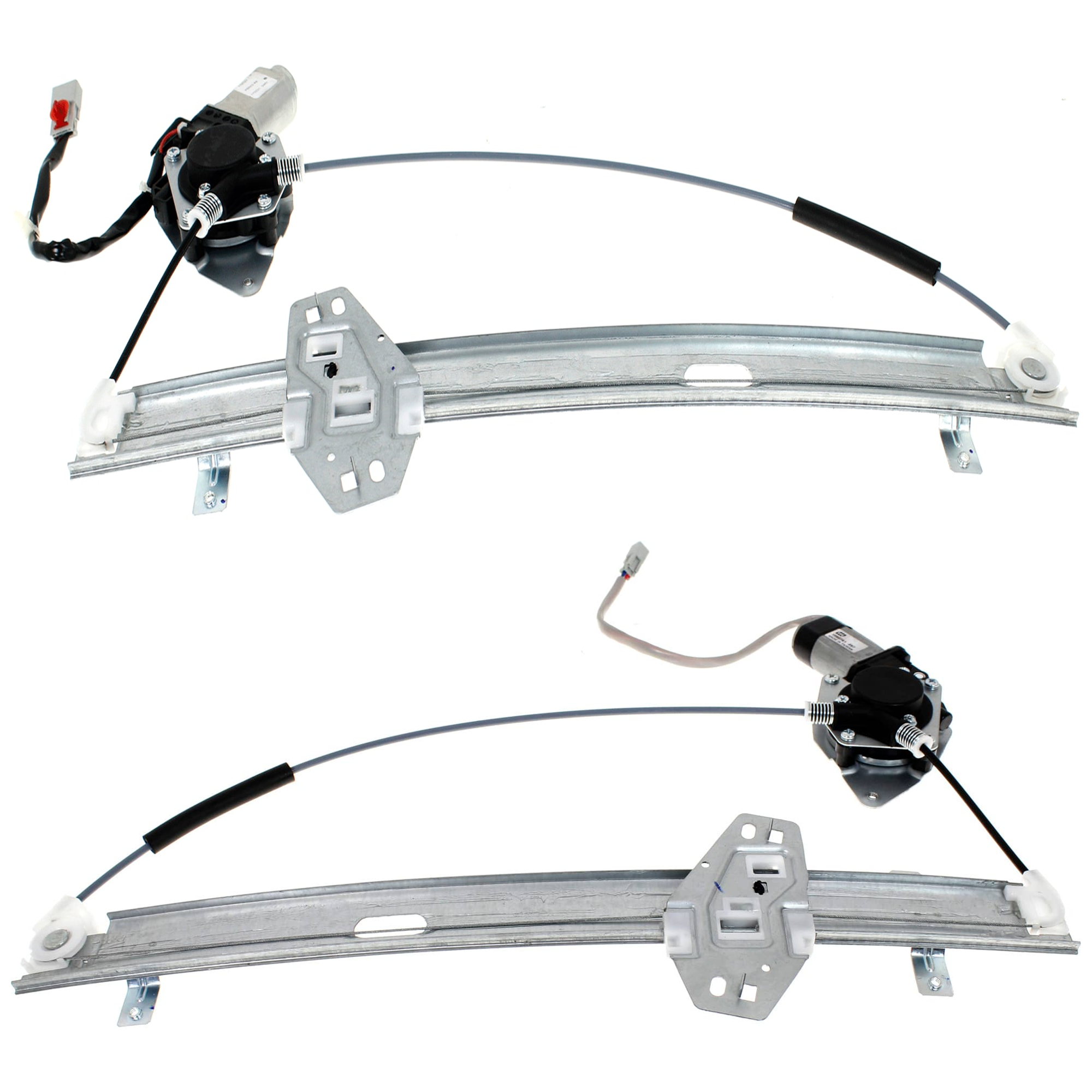 AM MDX 01-02 FRONT WINDOW REGULATOR RH AND LH Power w Motor Base Touring Models SKU SET JA462951-2 Partslink AC1350110 AC1351110 OEM 72210S3VA03-72250S3VA03