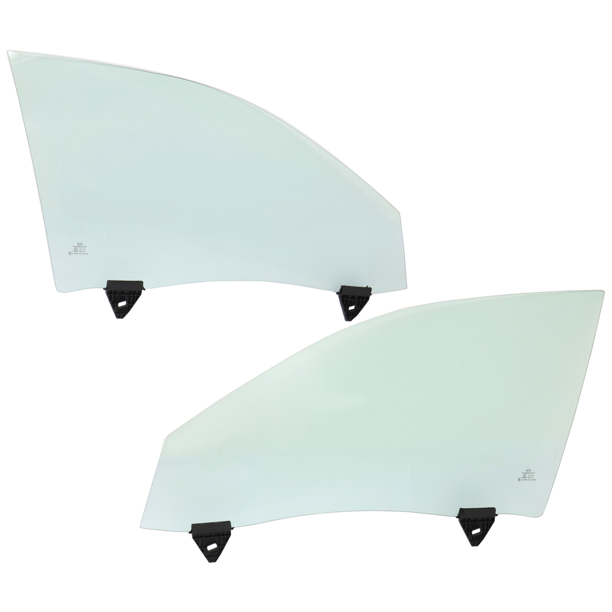 AM AUDI A4 S4 RS4-02-08 FRONT DOOR GLASS RH AND LH Green Tint 4 Door Sedan Wagon SKU SET JA480107 OEM 8E0845021D FD21632GTYN 8E08450
