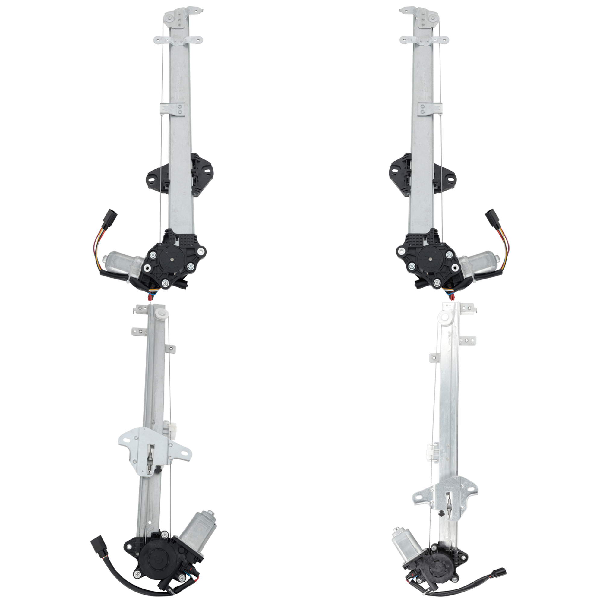 AM RLX 14-20 FRONT AND REAR WINDOW REGULATOR RH AND LH SKU SET JA49170001-4 OEM 72210TY2A01-72250TY2A01-72710T