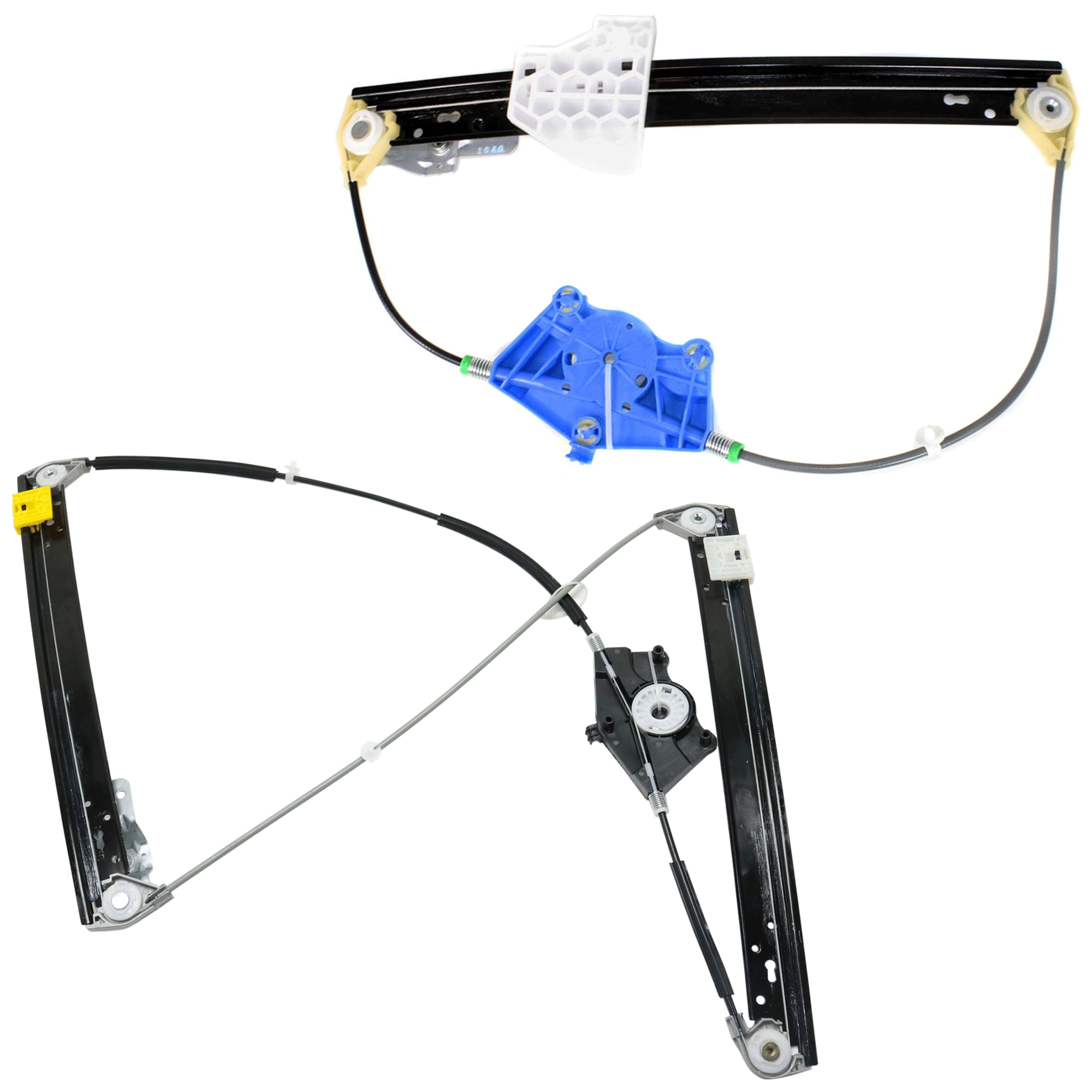 AM A4 A4 QUATTRO 02-08 S4-04-08 FRONT AND REAR WINDOW REGULATOR RH Power w o Motor SKU SET JA491701-2R Partslink AU1351102 AU1551103 OEM 8E0837462C 8E0839462C