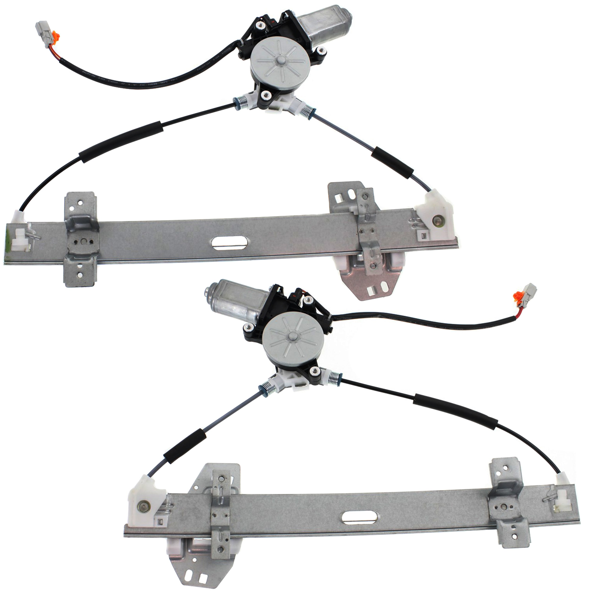 AM TL 99-03 REAR WINDOW REGULATOR RH AND LH Power With Motor SKU SET JA491715 Partslink AC1550107 AC1551107 OEM 72710S0KA03-72750S0KA03