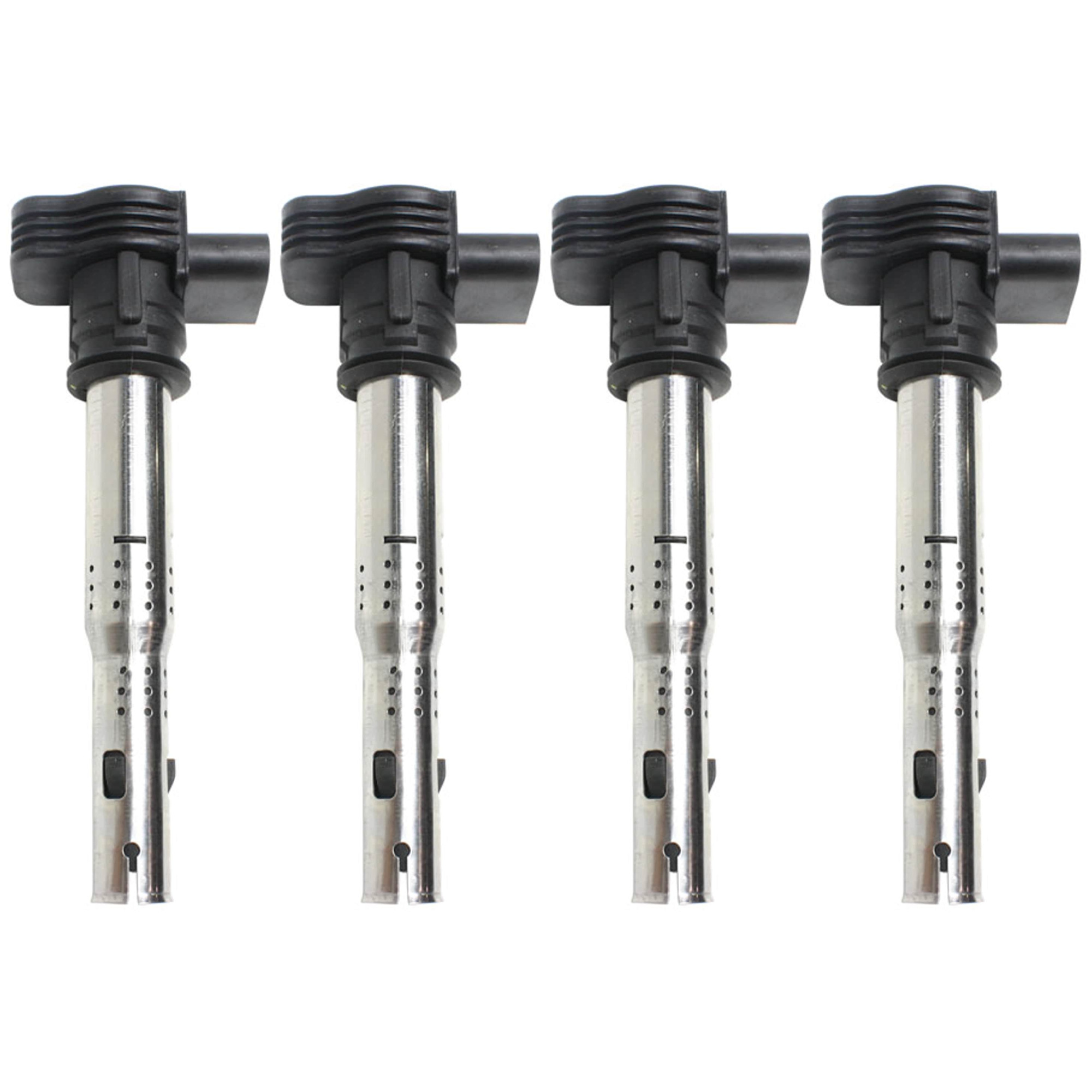 AM A4-05-16 BEETLE 06-19 IGNITION COIL Coil on Plug Set of 4 SKU SET JA504617-4