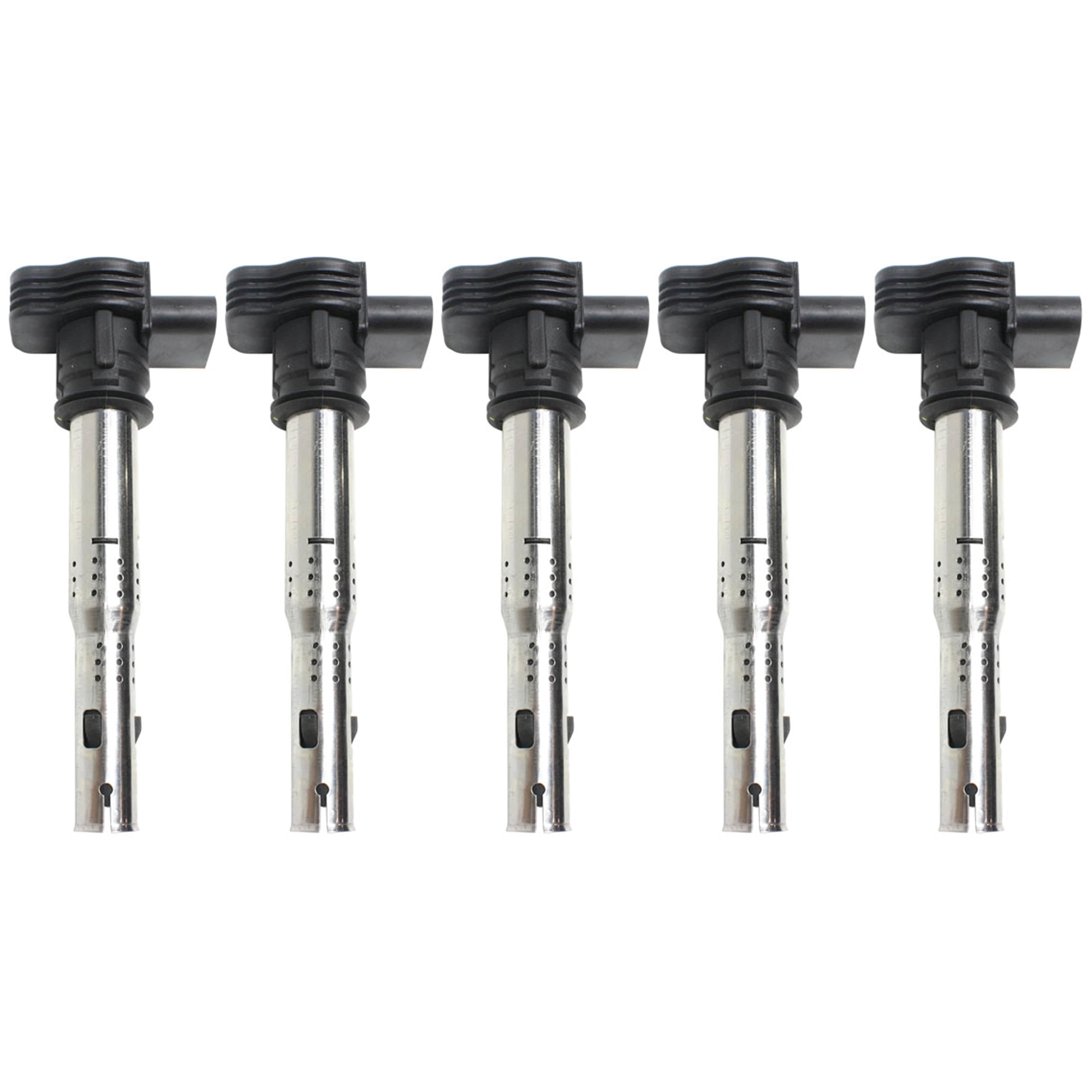 AM A4-05-16 BEETLE 06-19 IGNITION COIL Coil on Plug Set of 5 SKU SET JA504617-5