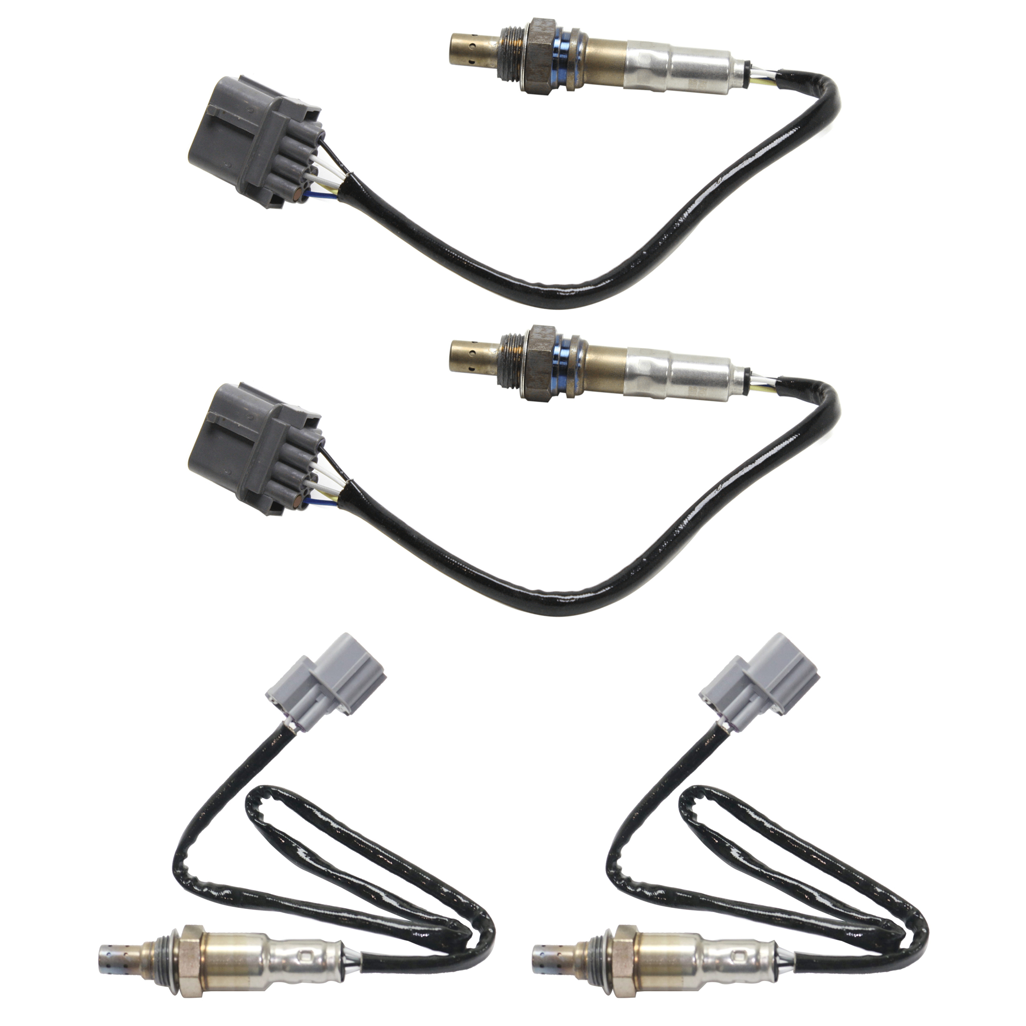 AM ACCORD 03-07 MDX 03-06 OXYGEN SENSOR Heated 5 Wire Threaded In Type Set of 4 SKU SET JA960909-4
