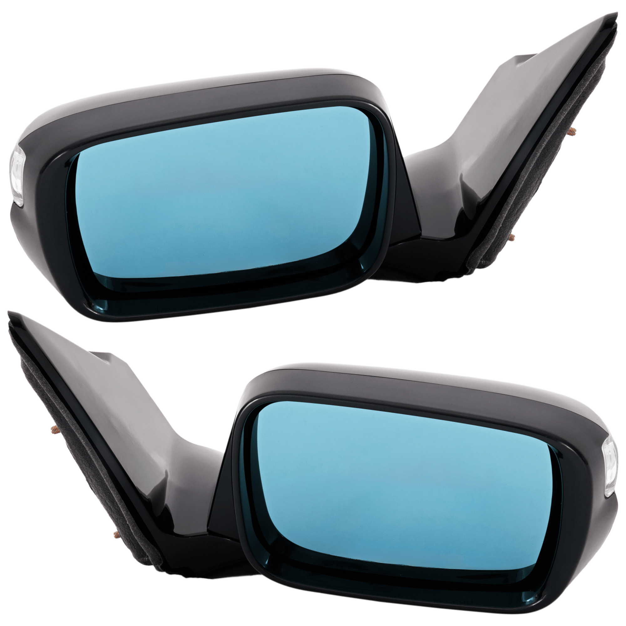 AM MDX 10-13 MIRROR RH AND LH Power Manual Folding Heated Paintable w Memory and Signal Light SKU SET JAC24ER S Partslink AC1320114 AC1321114 OEM 76200STXA12ZD 76250STXA12ZD