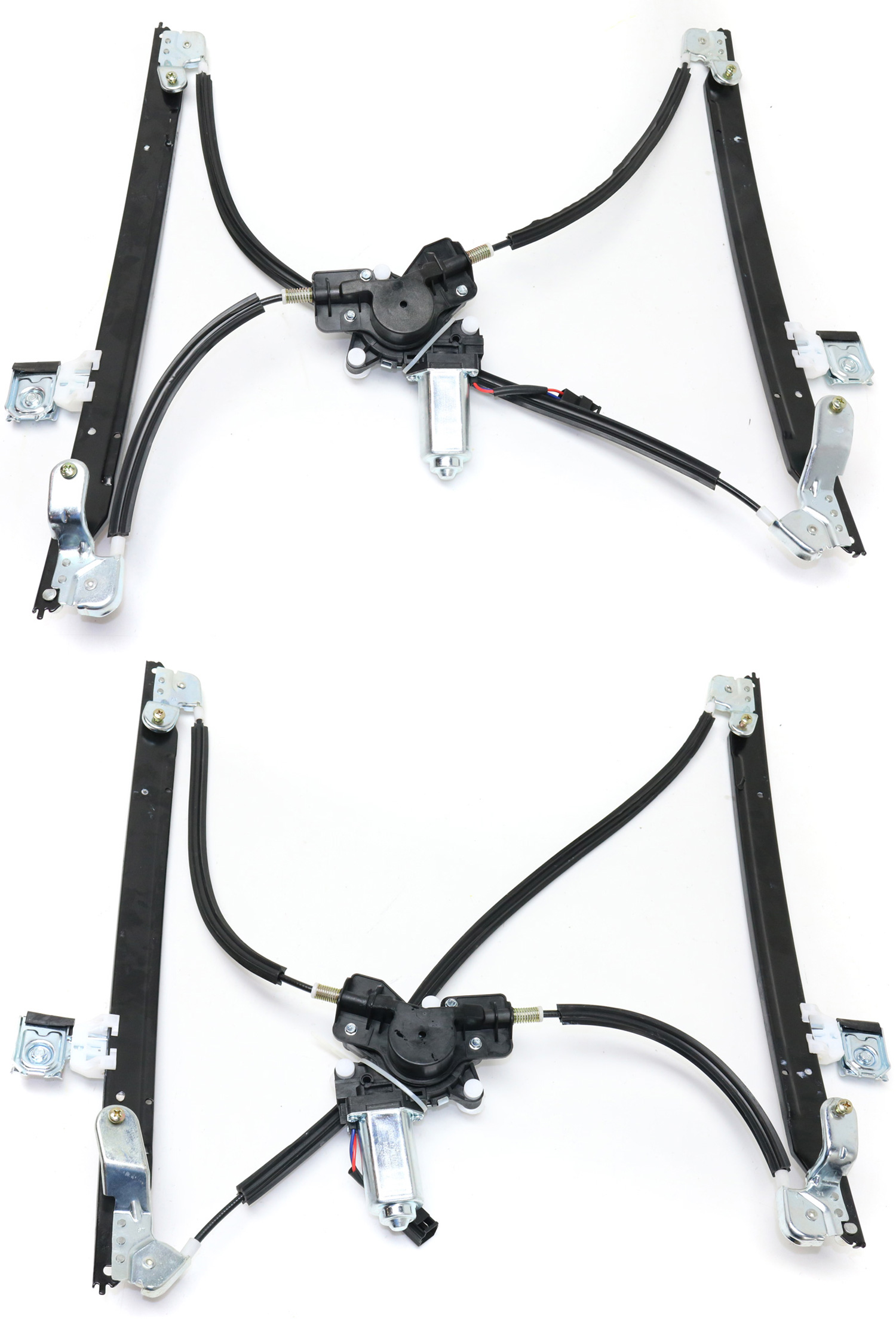 AM CARAVAN GRAND CARAVAN TOWN COUNTRY 04-07 FRONT WINDOW REGULATOR RH AND LH Power w Motor SKU SET JARBD462903 Partslink CH1350129 CH1351129 OEM 4894526AA 4894527AA