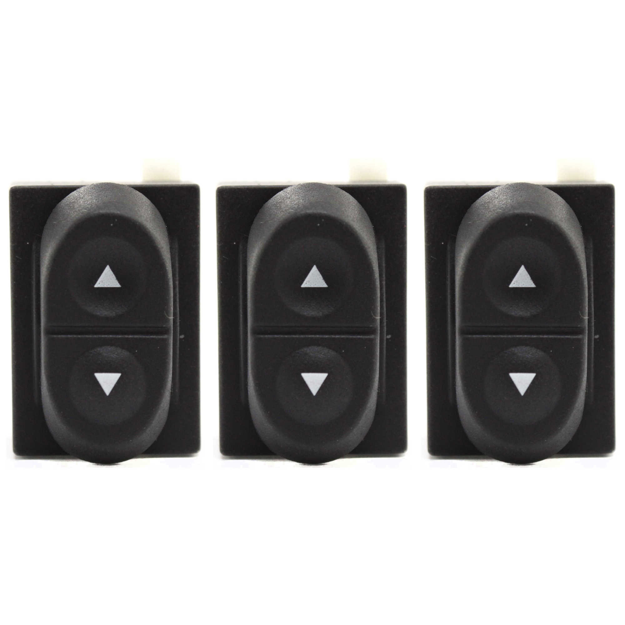 AM MUSTANG 87-93 ECONOLINE VAN 92-14 FRONT OR REAR WINDOW SWITCH RH AND LH SKU SET JARBF505202-3 OEM E6DZ14529C