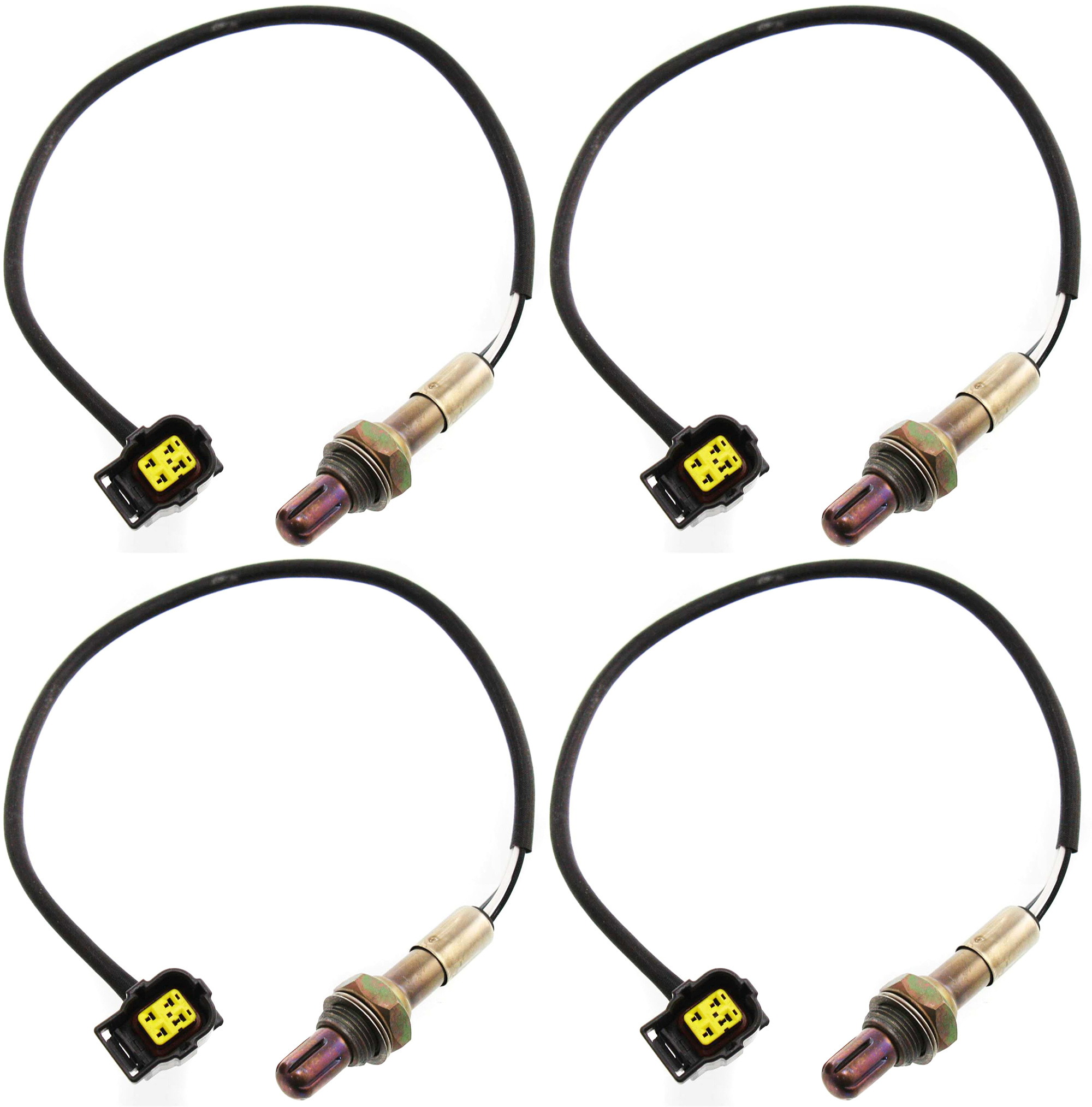 AM CHRYSLER 300-05-15 DURANGO 07-15 OXYGEN SENSOR Set of 4 Before and After Catalytic Converter Heated 4 Wire SKU SET JARBJ960903-4