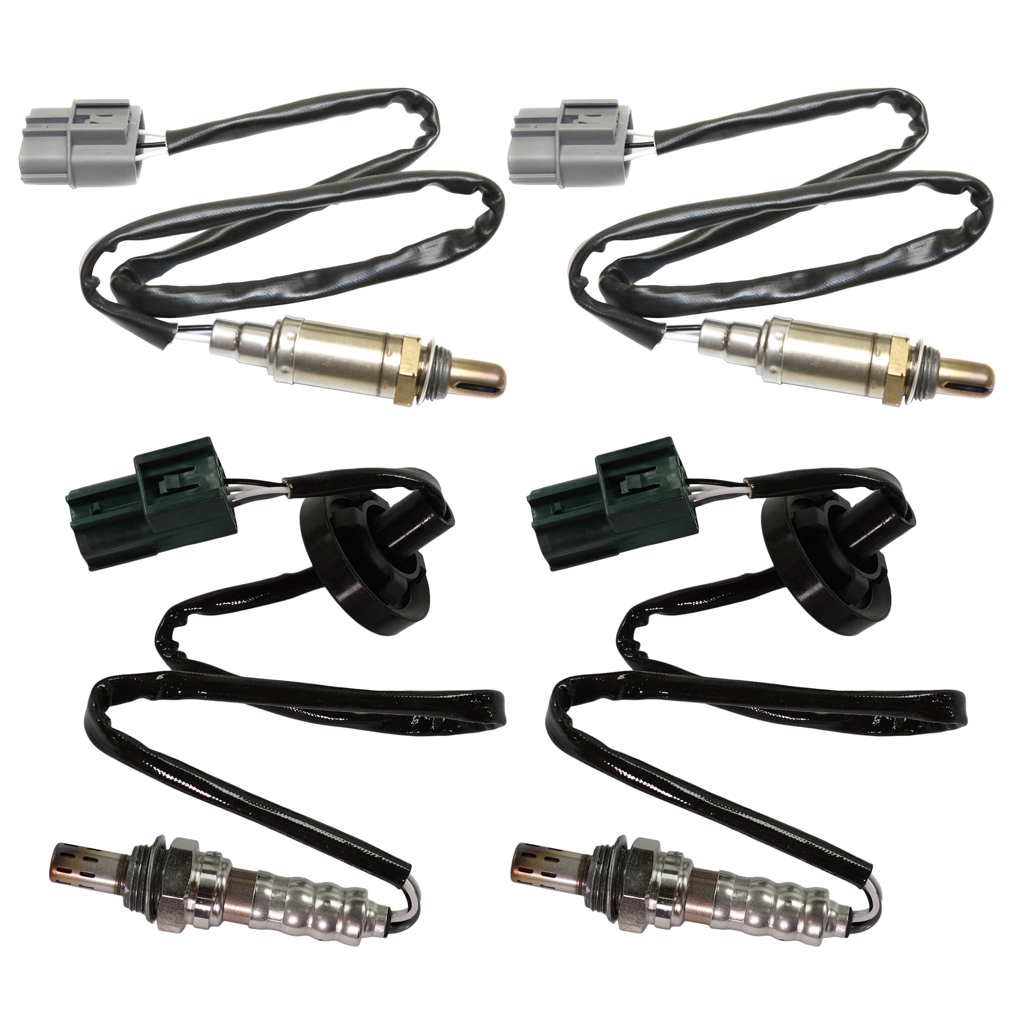 AM MAXIMA 00-01 PATHFINDER 01-01 OXYGEN SENSOR Downstream Front Heated 4 Wire Threaded in type Set of 4 SKU SET JARBM960918-4