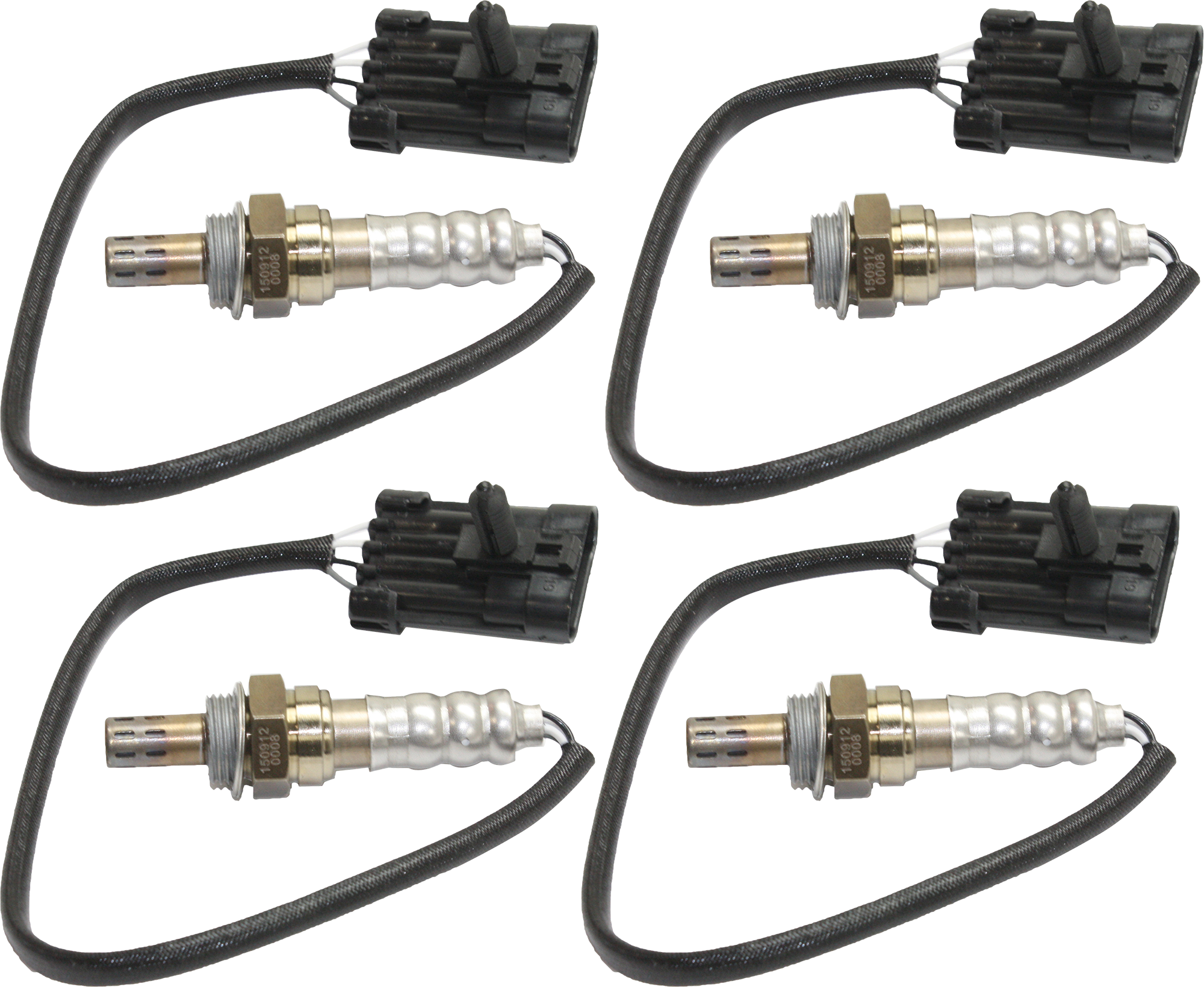 AM BLAZER 96-01 CORVETTE 96-06 OXYGEN SENSOR Heated 4 Wire Threaded in Mounting Style Set of 4 SKU SET JARBP960901-4