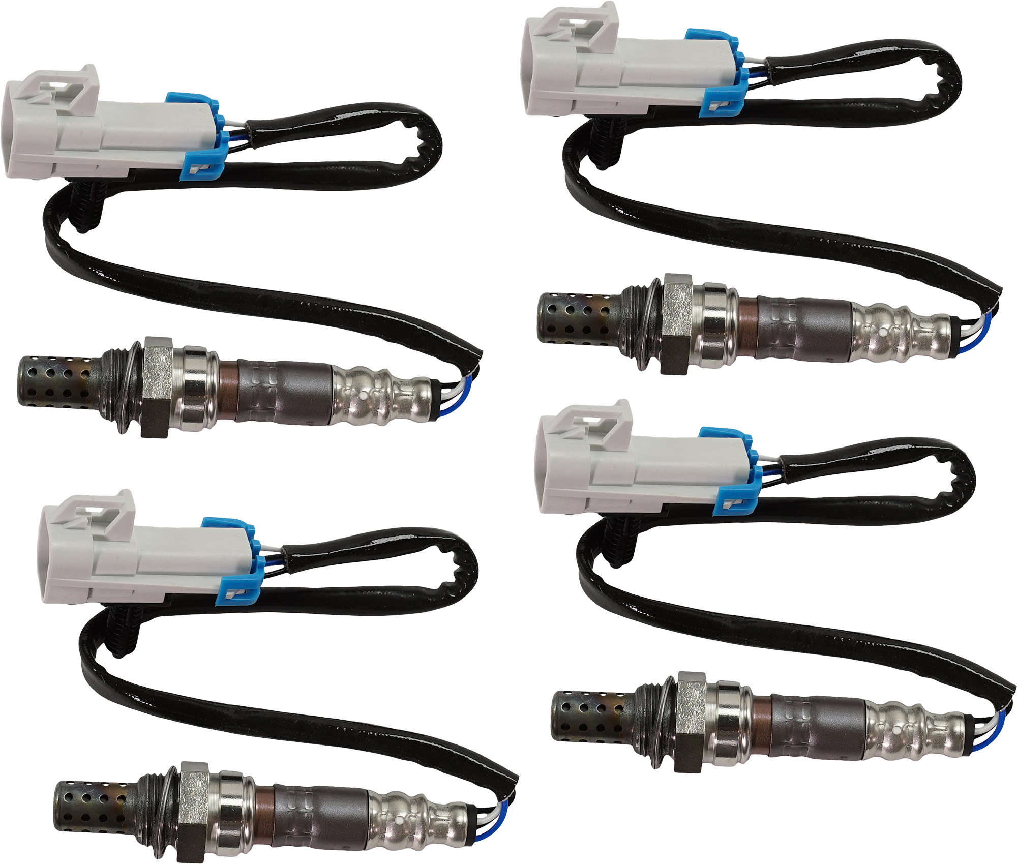 AM SIERRA SILVERADO 1500-00-02 BLAZER 02-05 OXYGEN SENSOR Set of 4 Before and After Catalytic Converter RH and LH Heated 4 Wire SKU SET JARBP960910-4