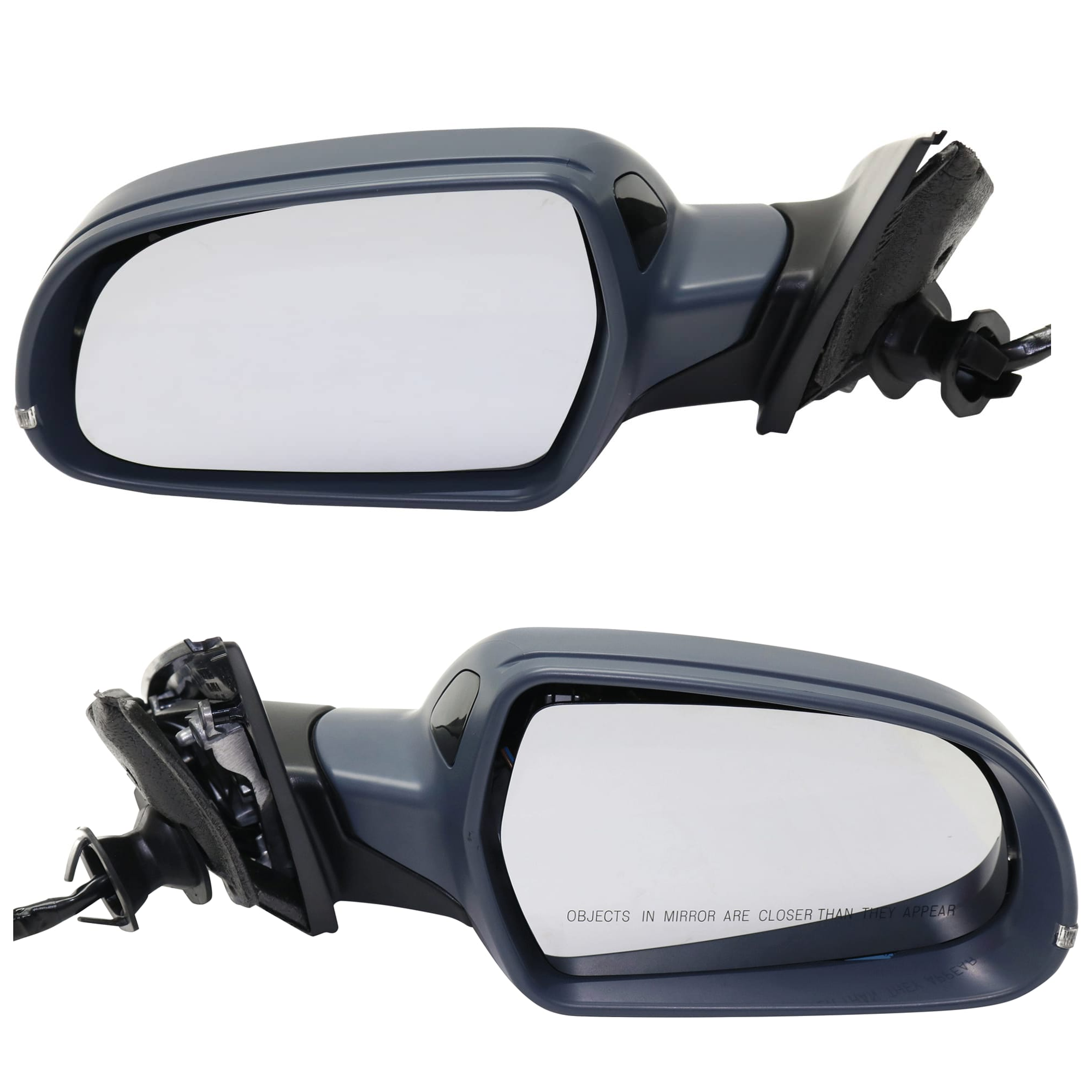 AM Mirror SKU SET JAU09ER S C Partslink AU1320142 AU1321140 OEM 8K1857409AJ01C PFM 8K1857410AH
