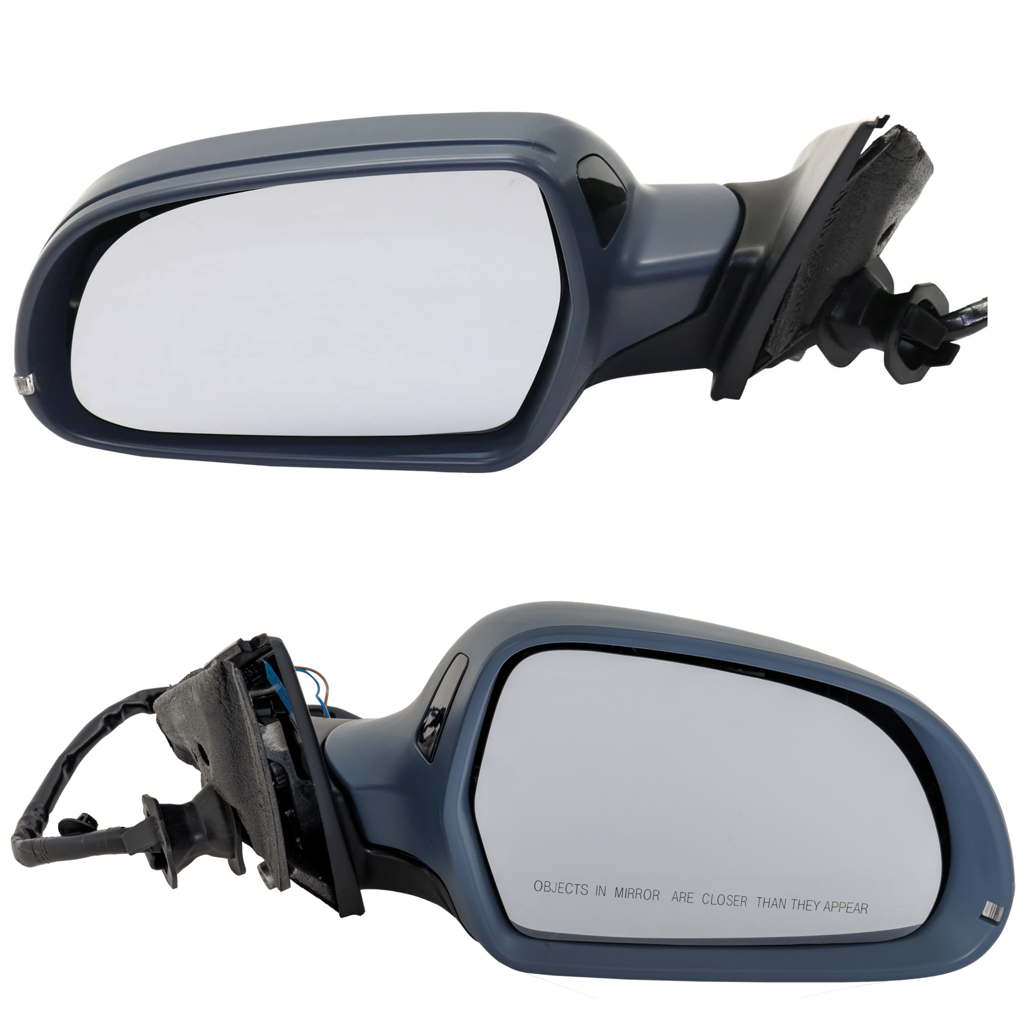 AM Mirror SKU SET JAU40ER S D Partslink AU1320142 AU1321149 OEM 8K1857409AJ01C PFM 8K1857410E0