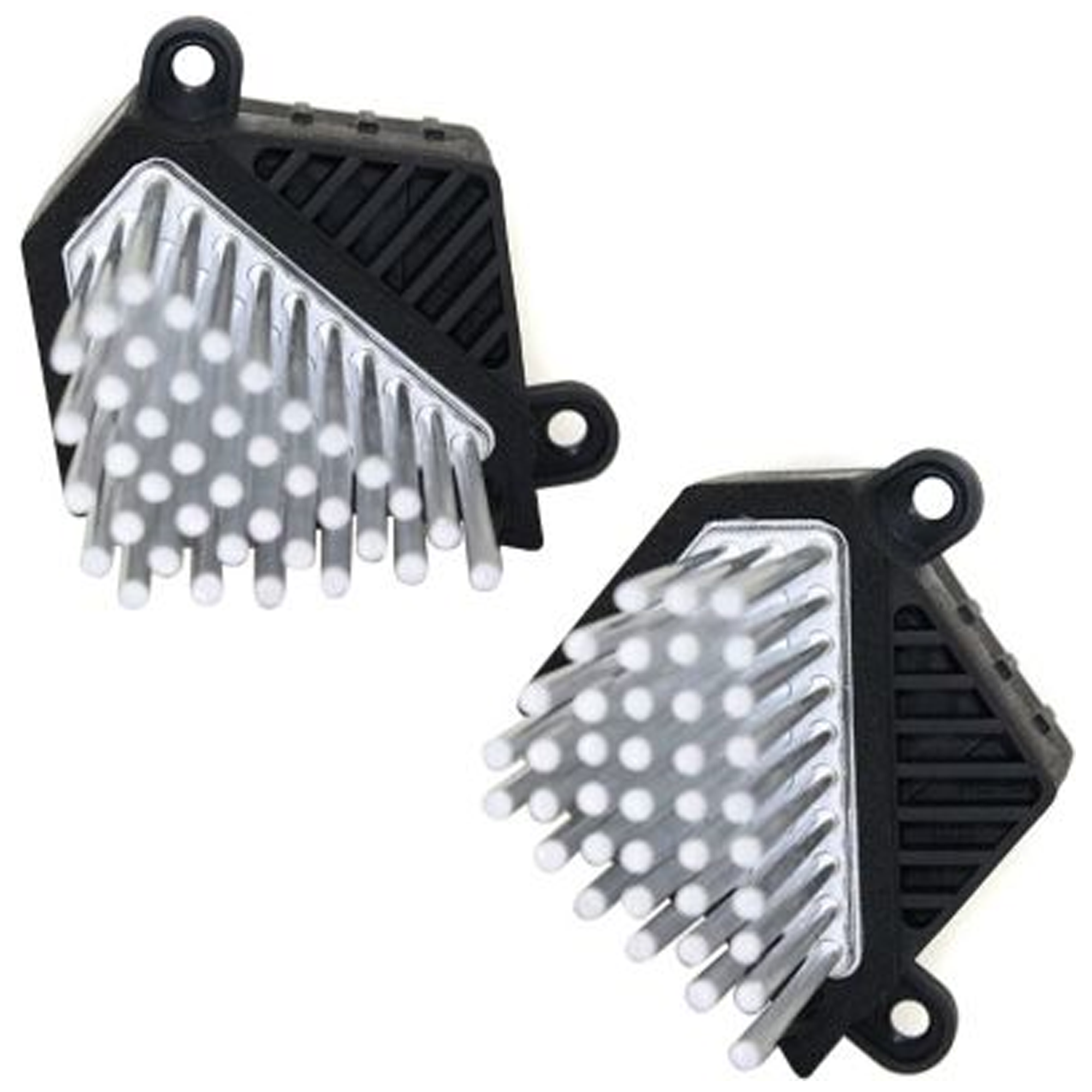 AM 3 SERIES 92-05 RANGE ROVER 03-11 BLOWER MOTOR RESISTOR Front Set of 2 SKU SET JB191504-2 OEM 20421-300404-973528-2040073-53