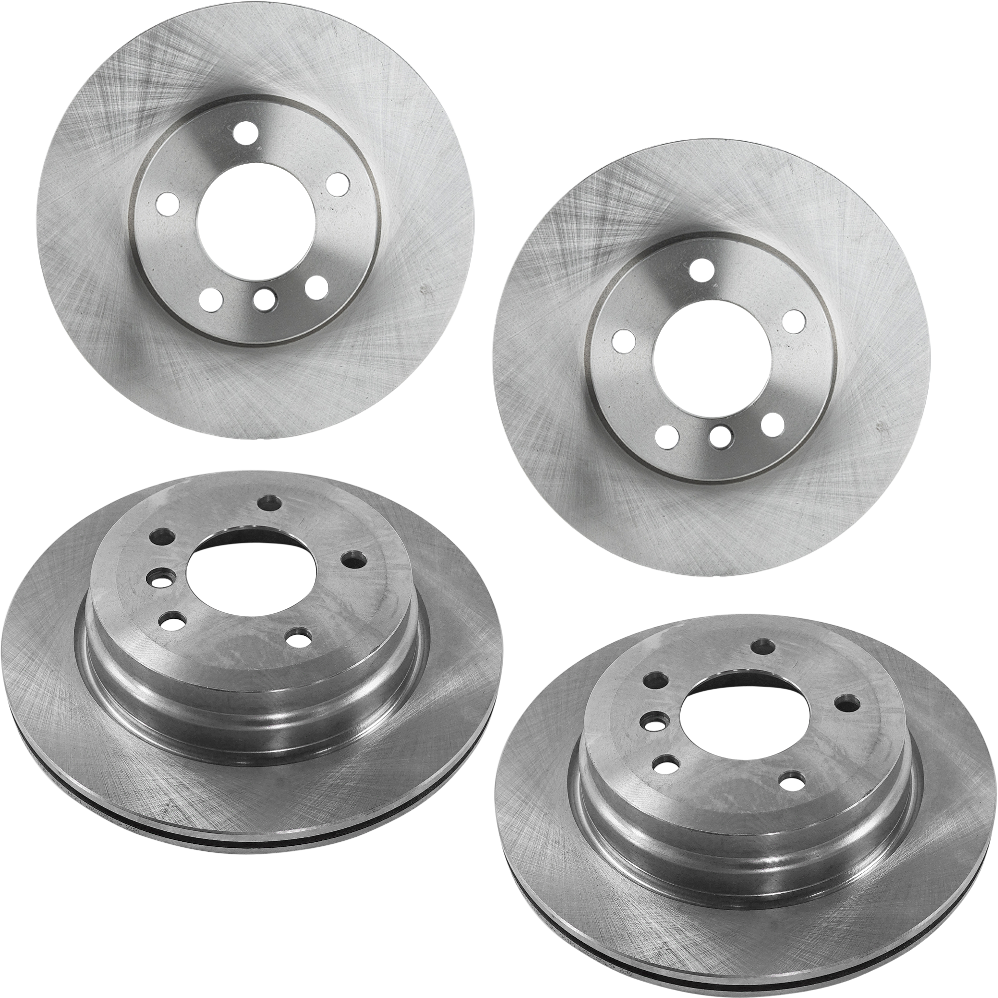 AM 328I 07-13-328I XDRIVE 09-13 FRONT AND REAR BRAKE DISC 4 Wheel Set SKU SET JB27110010-4 C OEM 34116774875-34116855006-342167