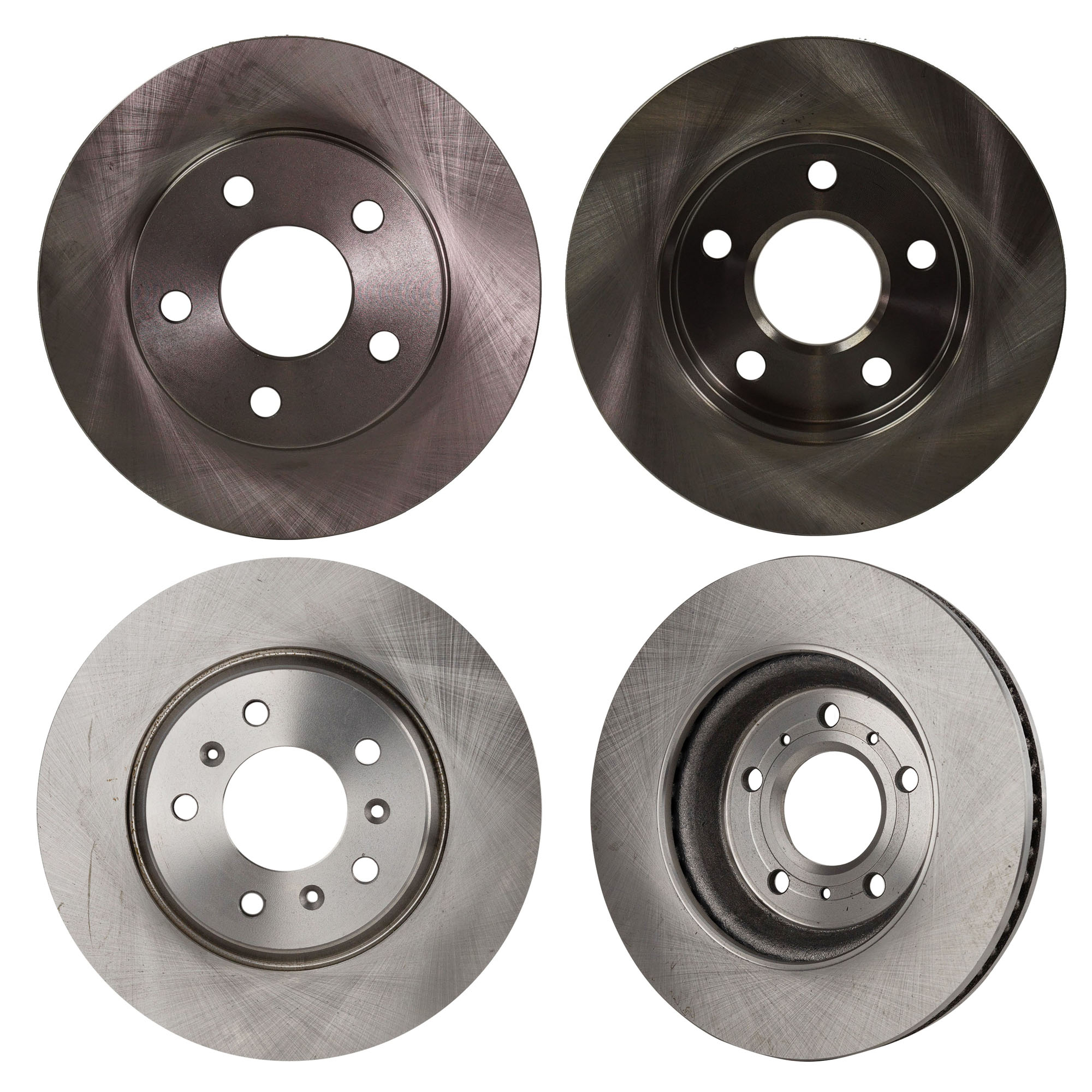 AM ALLURE 05-09 GRAND PRIX 04-08 FRONT AND REAR BRAKE DISC 4 Wheel Set SKU SET JB27110031-4 B OEM 18048698-18048699