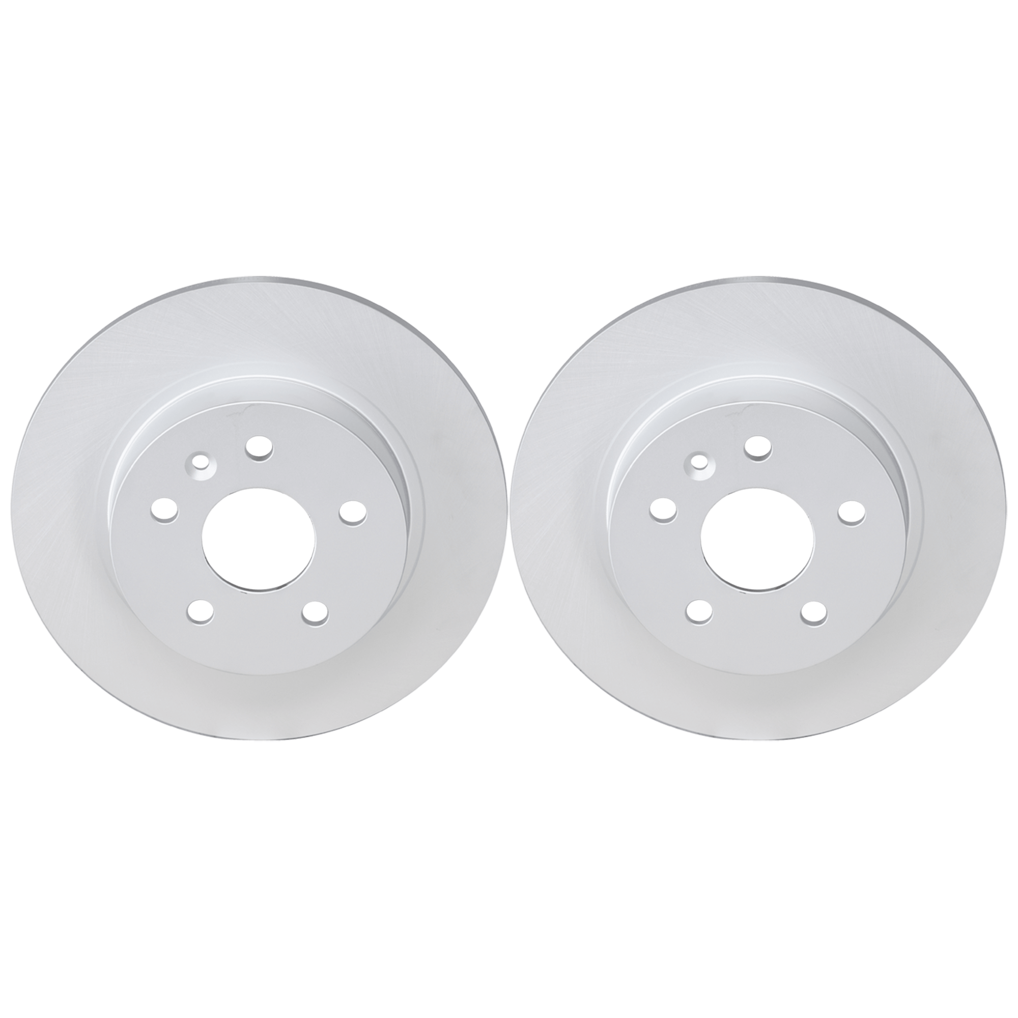 AM CRUZE 11-15 ENCORE 13-22 REAR BRAKE DISC RH AND LH Plain Surface G Coated Cast Iron Solid 5 Lugs SKU SET JB27110044G 2 OEM 13502135 PFM