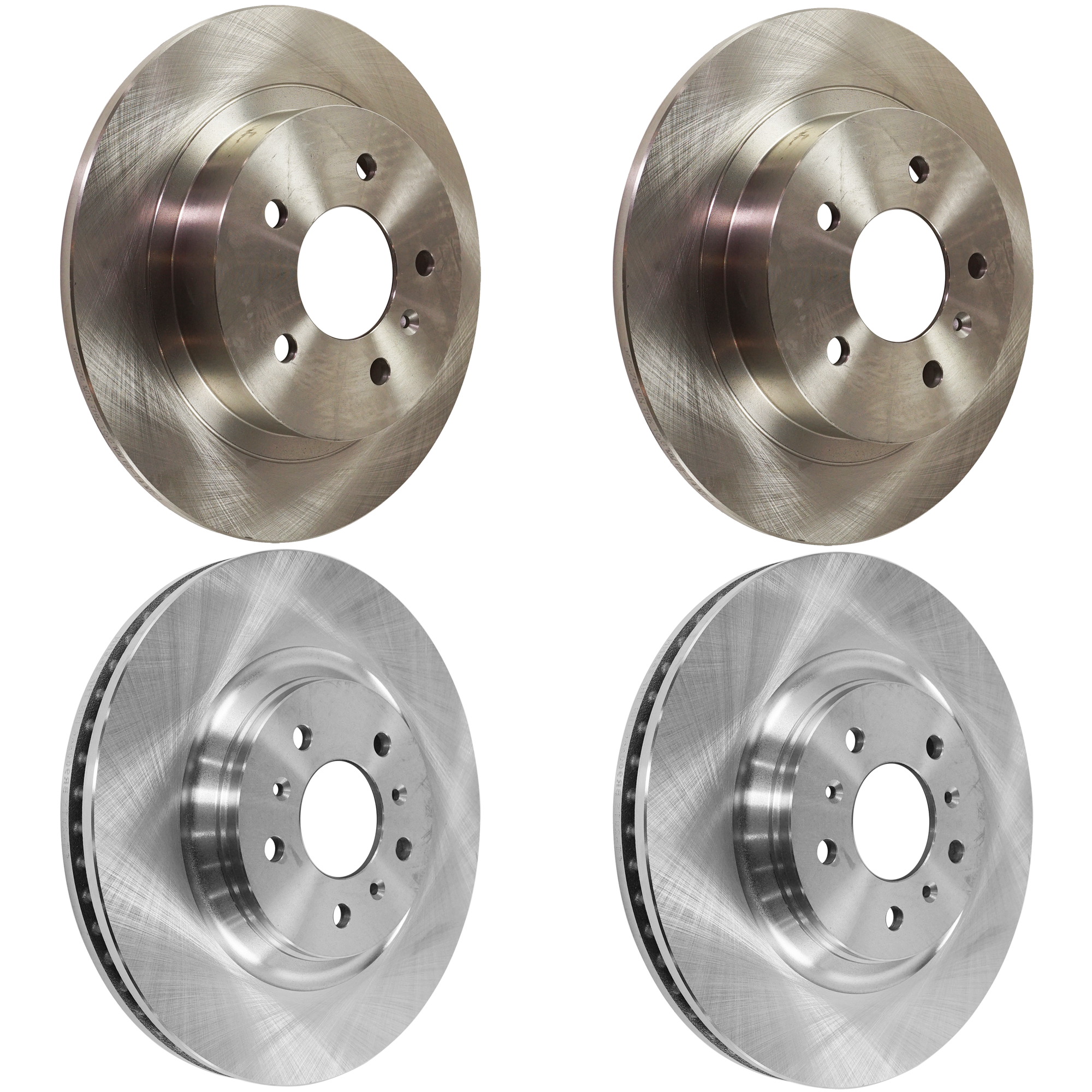 AM DTS LUCERNE 06-11 FRONT AND REAR BRAKE DISC 4 Wheel Set SKU SET JB27110048-4 A OEM 15793340-25803423-25980048-259