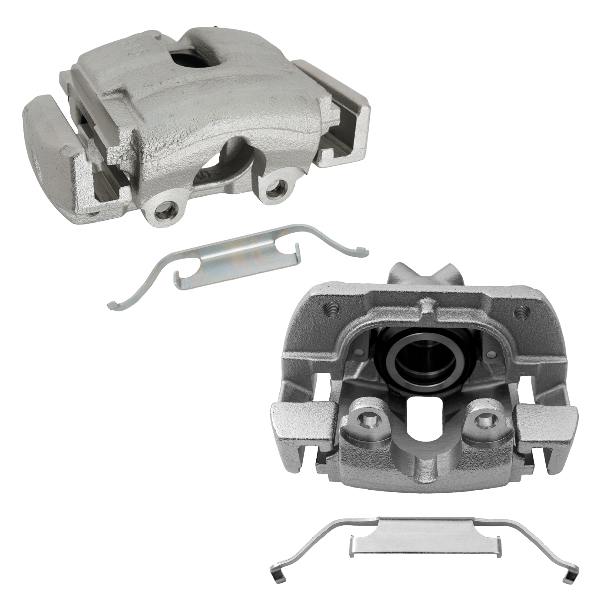 AM 330I 330XI 01-05 X3-04-11 FRONT BRAKE KIT WITH CALIPERS 2 Wheel Set Includes 2 Brake Caliper SKU SET JB27150003