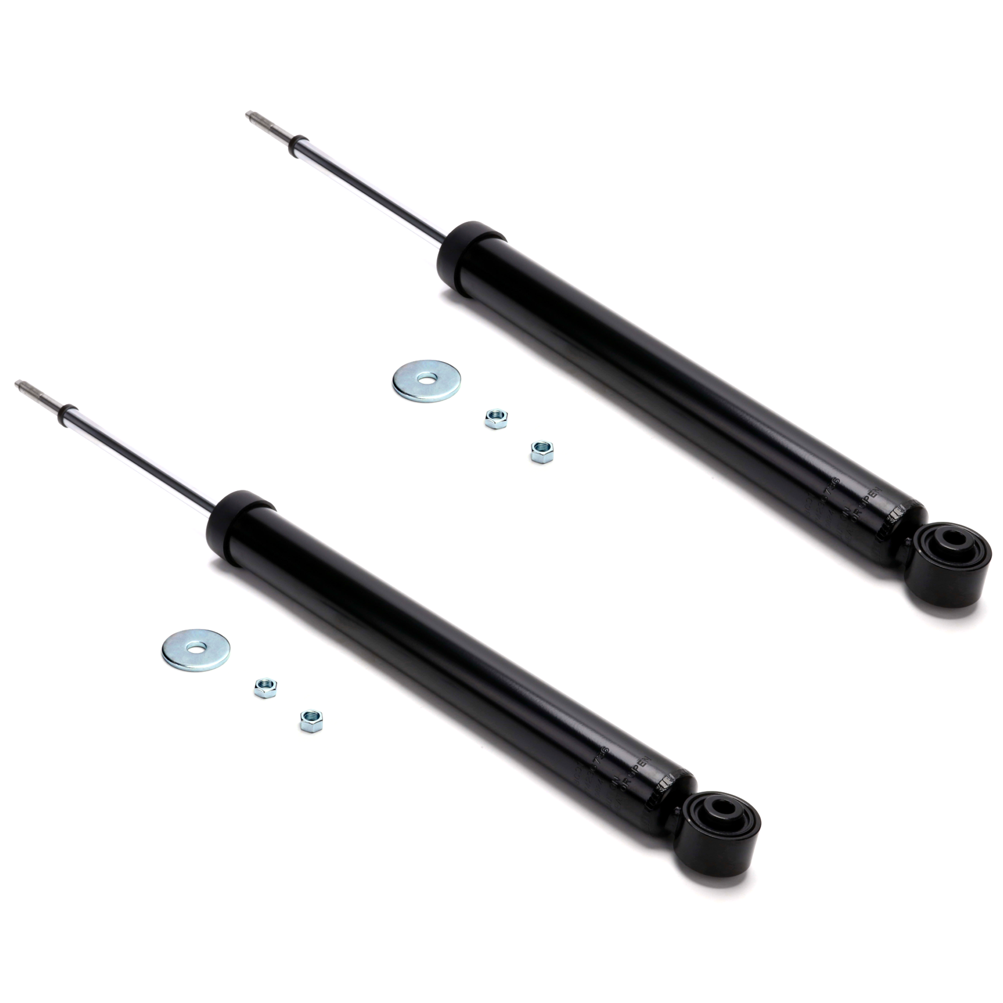 AM X3-04-10 REAR SHOCK ABSORBER RH AND LH Gas Charged Twin tube Set of 2 SKU SET JB280306-2 OEM 33503453525-33500363604