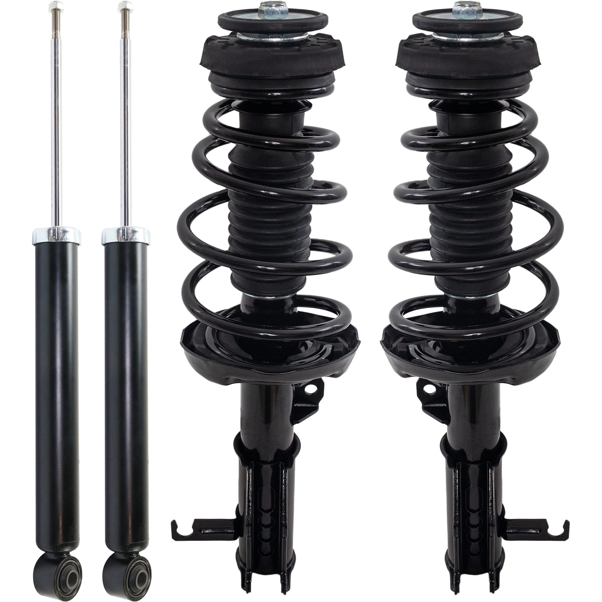 AM REGAL 11-16 FRONT AND REAR SHOCK AND FULLY LOADED STRUT RH AND LH Gas Charged Twin tube Set of 4 SKU SET JB28050007-4 OEM G52435-23125724-172184-810092
