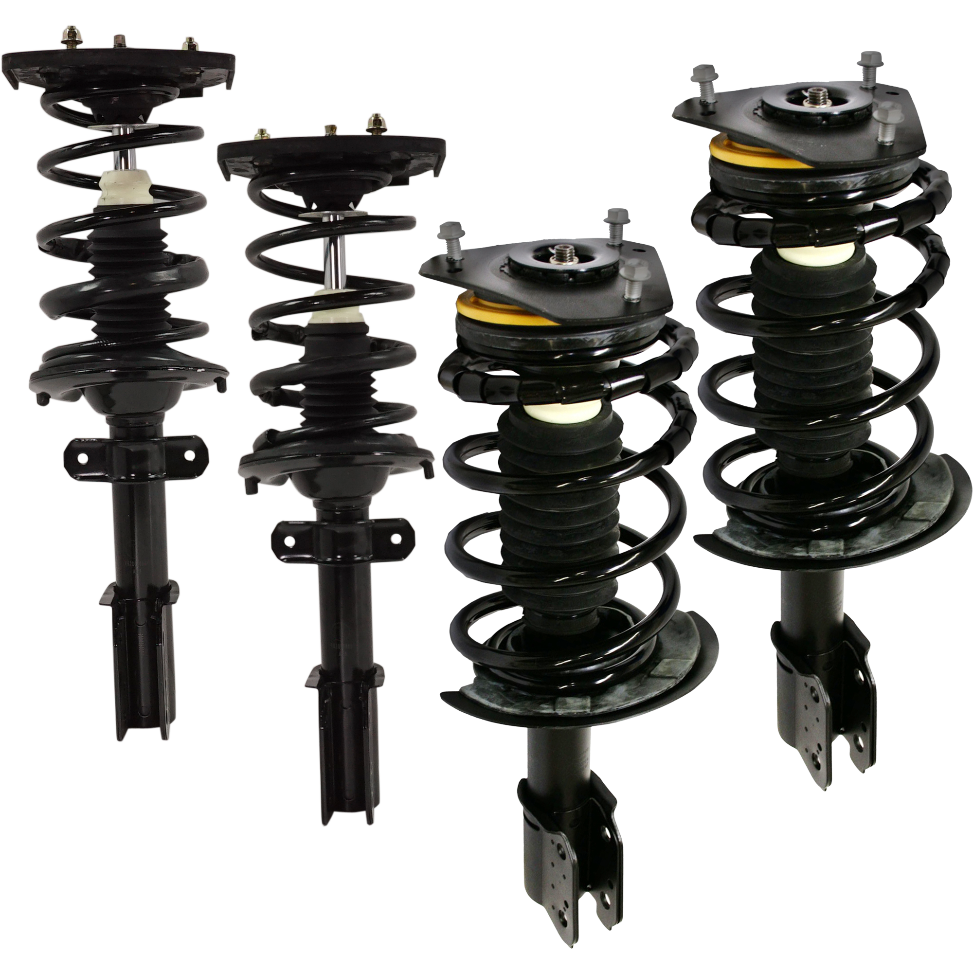 AM LACROSSE ALLURE 05-09 FRONT AND REAR FULLY LOADED STRUT RH AND LH Set of 4 SKU SET JB280501-4 A OEM 22064733-22064734-89047814-233