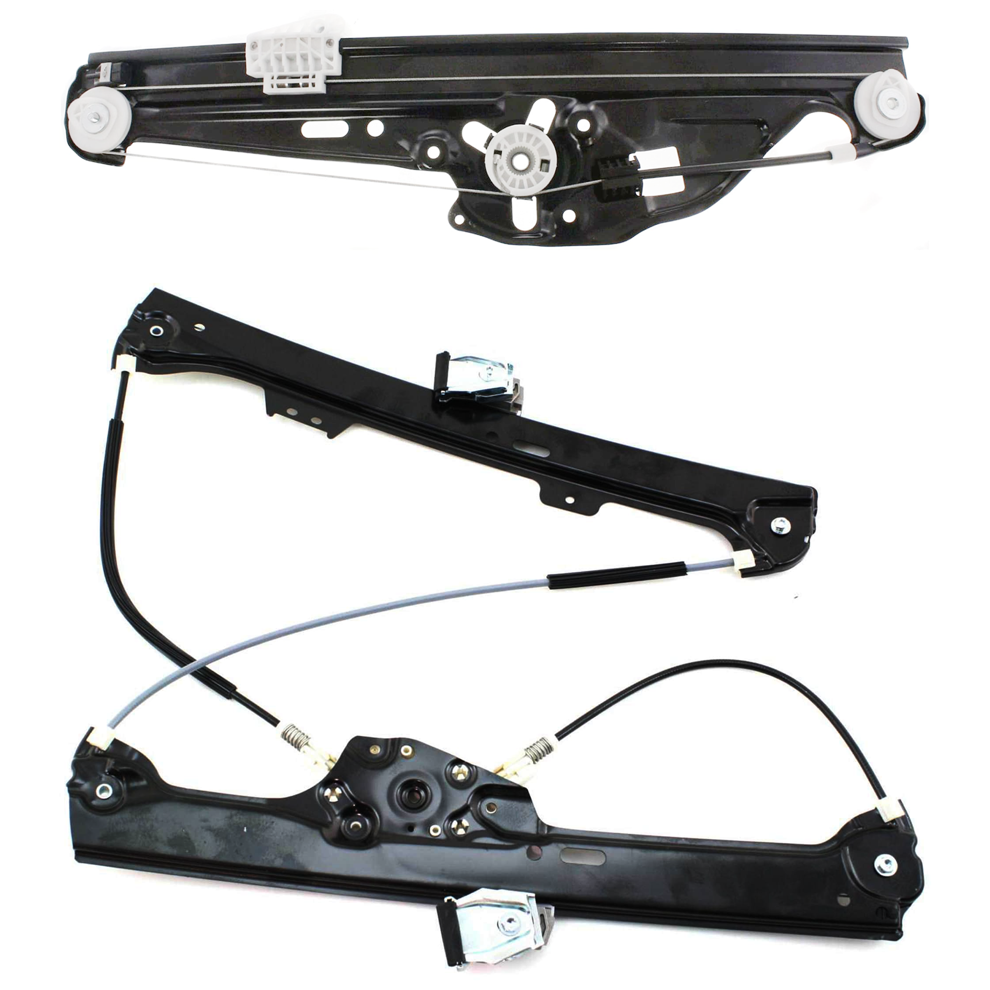 AM 5 SERIES 04-10 FRONT AND REAR WINDOW REGULATOR RH Power w o Motor SKU SET JB462901-2R Partslink BM1351114 BM1551115 OEM 51337184384-51357184746