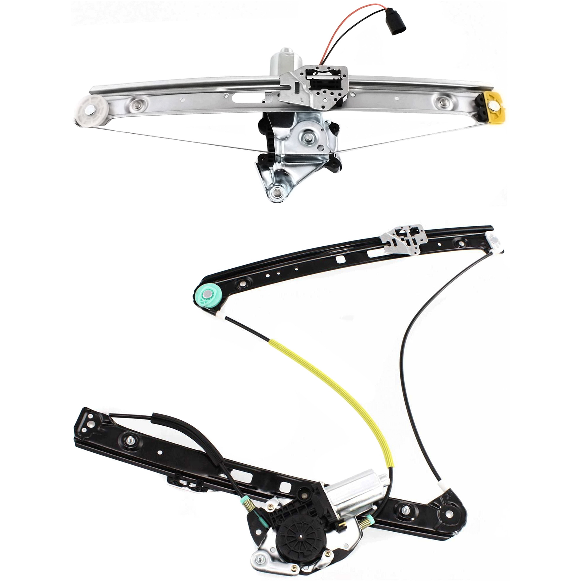AM 3 SERIES 99-05 FRONT AND REAR WINDOW REGULATOR LH Power w Motor SKU SET JB462918-2L Partslink BM1350111 BM1550113 OEM 51337020659 PFM 51358212099 PF