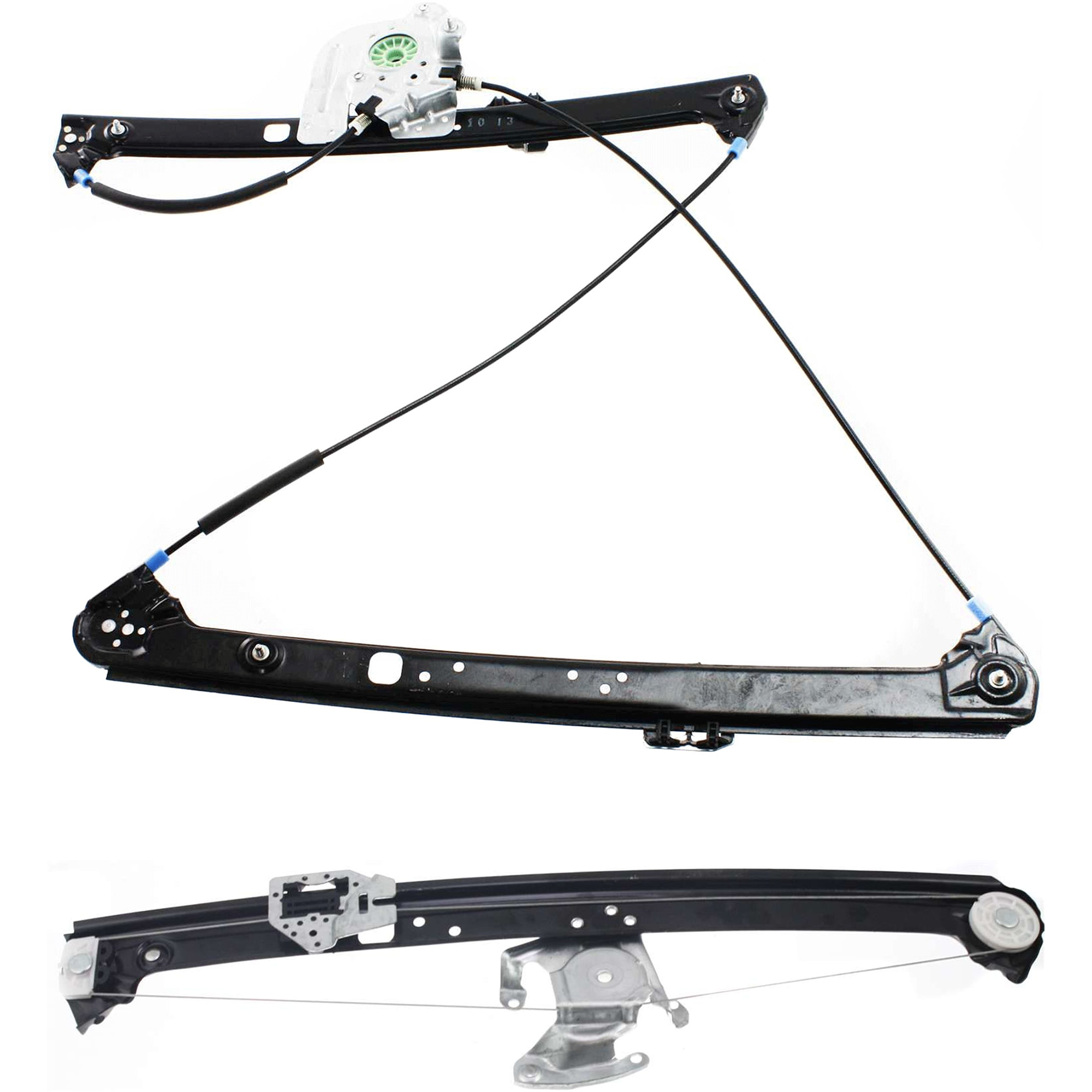 AM X5-00-06 FRONT AND REAR WINDOW REGULATOR RH Power w o Motor SKU SET JB462919-2R Partslink BM1351104 BM1551103 OEM 51338254912-51357125060