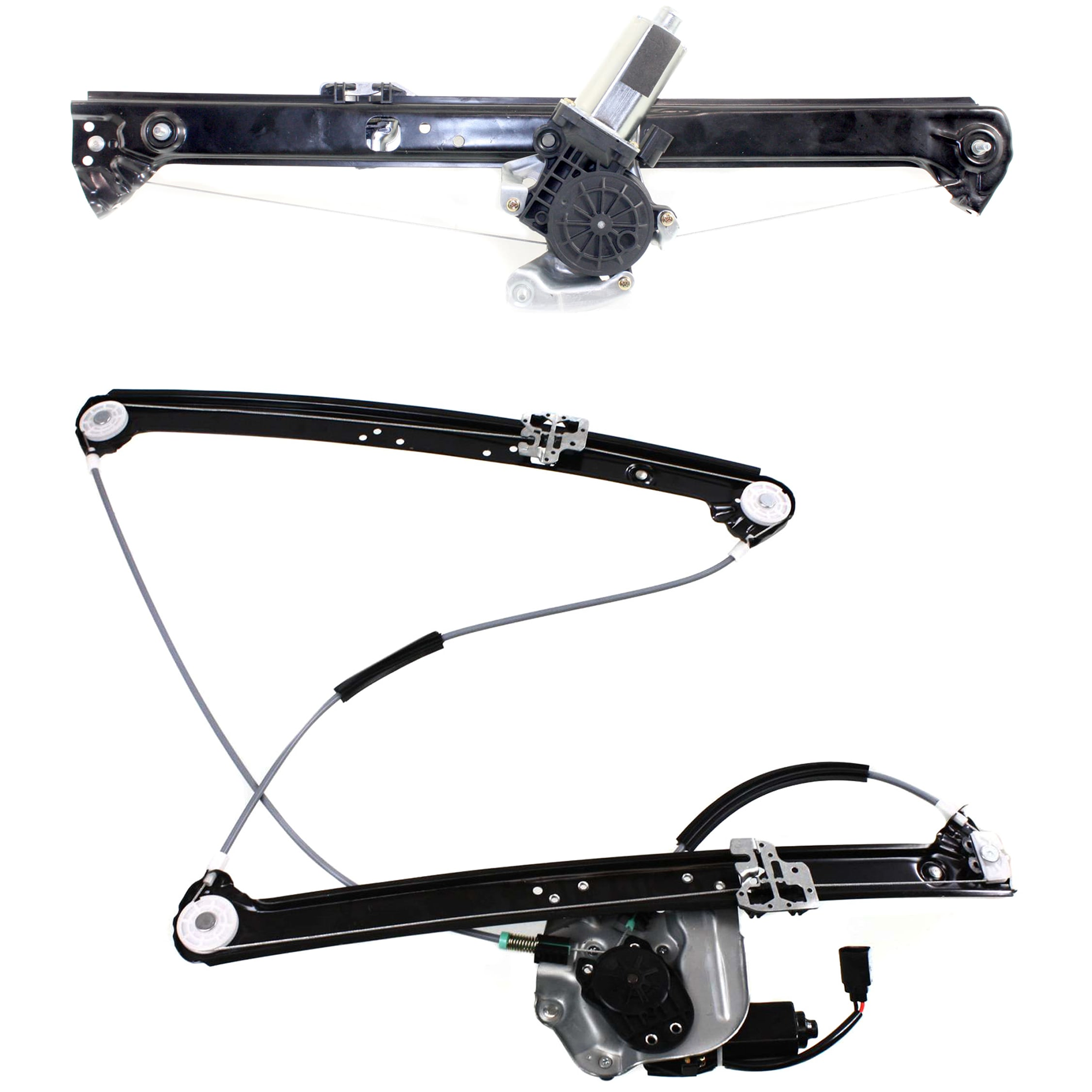 AM X5-00-06 FRONT AND REAR WINDOW REGULATOR LH Power w Motor SKU SET JB462926-2L Partslink BM1350110 BM1550114 OEM 51338254911 PFM 51357125059