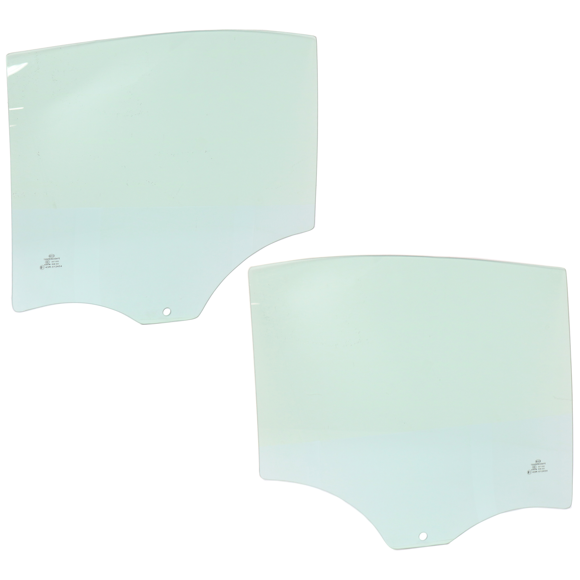 AM 3 SERIES 06-11 REAR DOOR GLASS RH AND LH Green Tint 4 Door Sedan SKU SET JB481301 OEM 51357145263 FD22619GTNN 513470