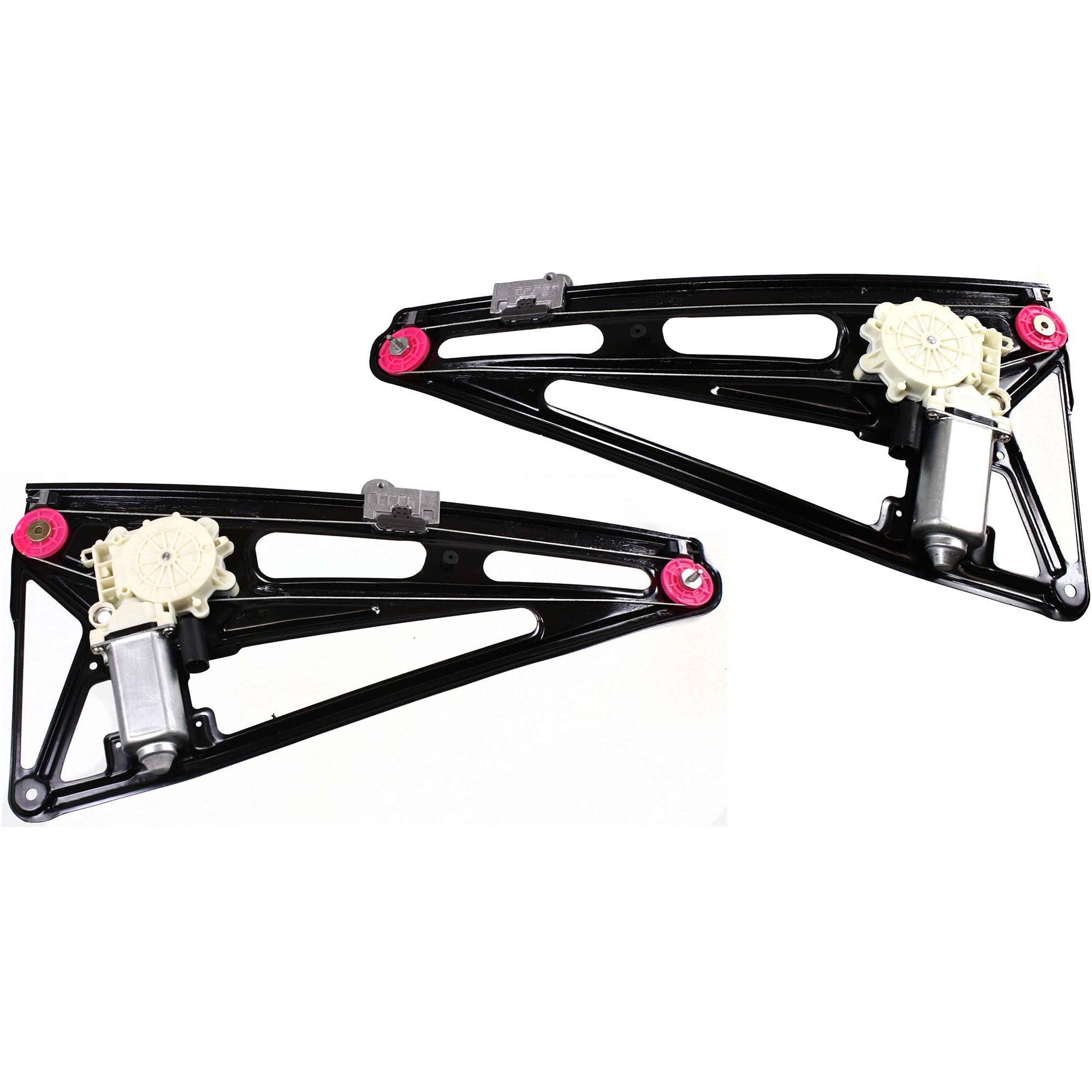 AM 7 SERIES 94-01 REAR WINDOW REGULATOR RH AND LH Set of 2 SKU SET JB491709 Partslink BM1550104 BM1551104 OEM 51358125203-51358125204