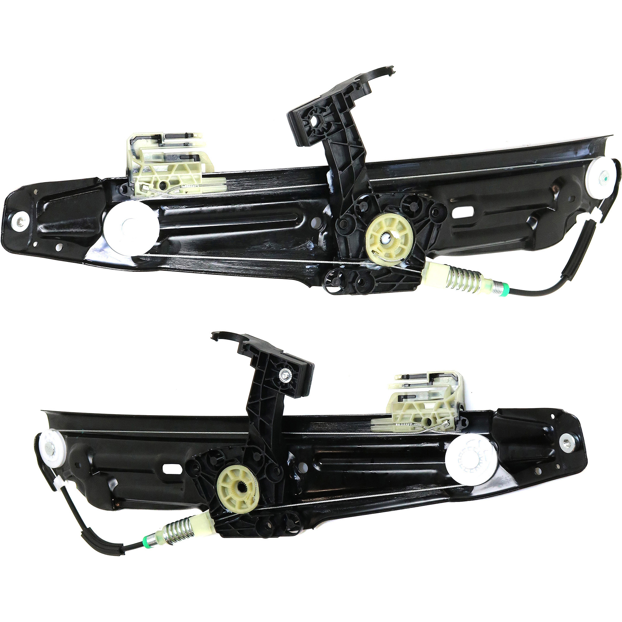 AM 5 SERIES 11-16 REAR WINDOW REGULATOR RH AND LH Power w o Motor Sedan SKU SET JB491721 Partslink BM1550117 BM1551117 OEM 51357182613-51357182614