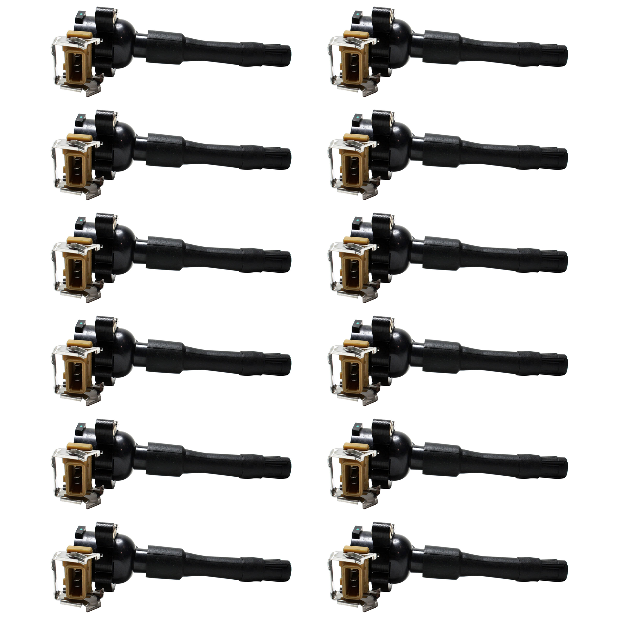 AM 3 SERIES 92-03 IGNITION COIL Set of 12 SKU SET JB504613-12 OEM 12137599219