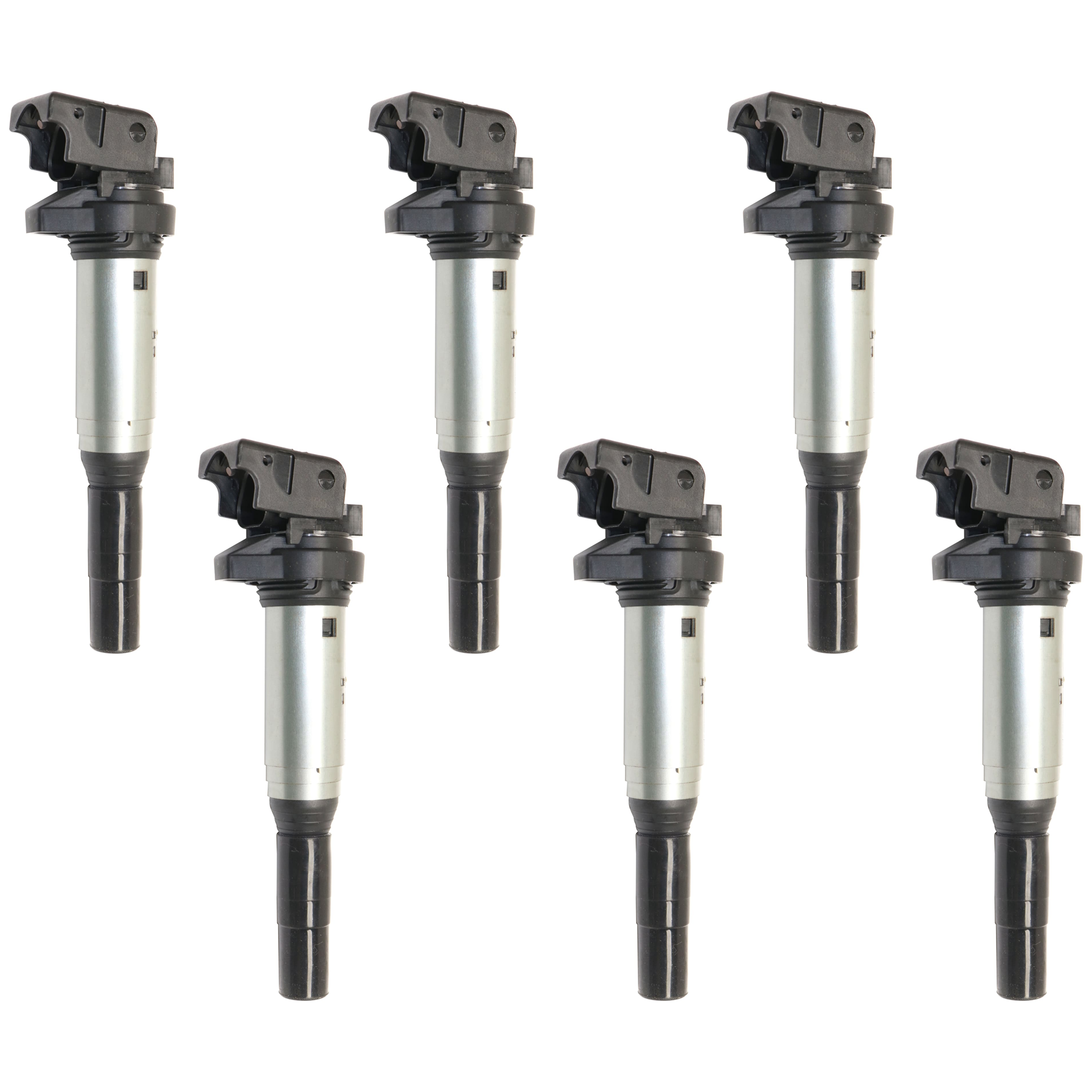 AM 3 SERIES 02-18-5 SERIES 03-17 IGNITION COIL Set of 6-3 Blade Terminals SKU SET JB504617-6 OEM 00042-00044-00124-20438-48