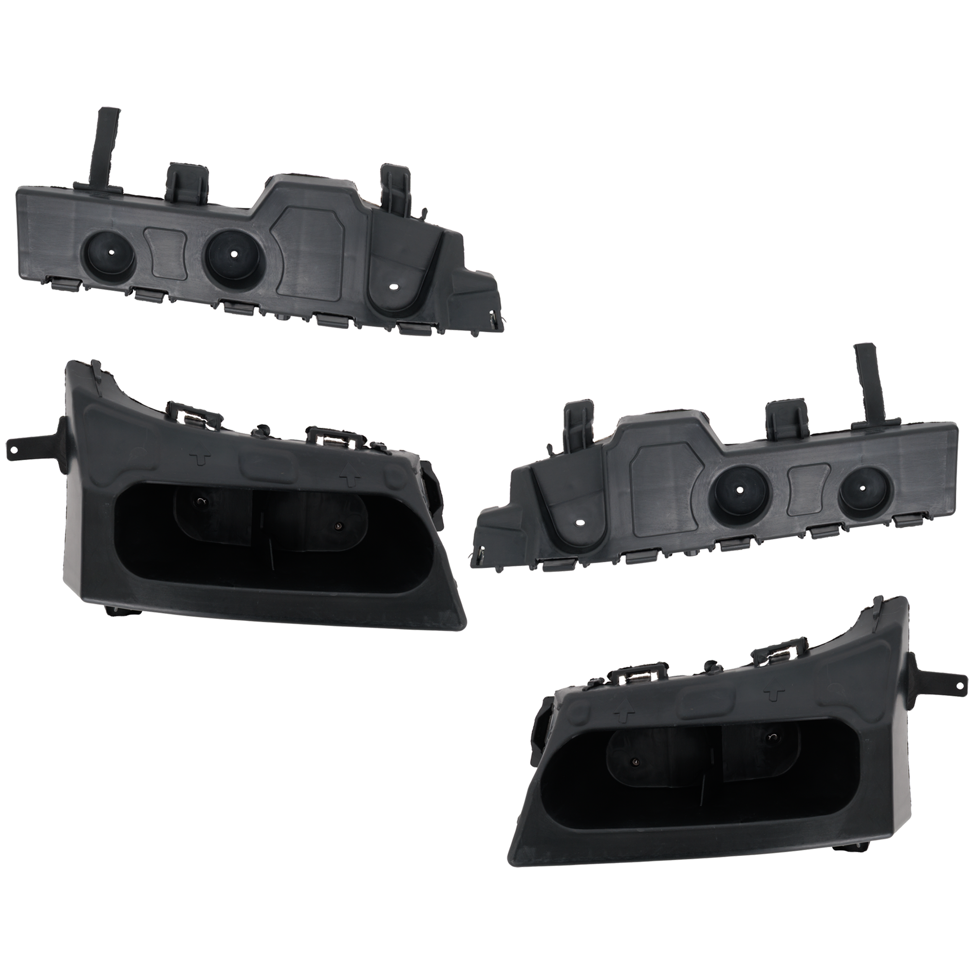AM ENCORE 13-22 REAR BUMPER BRACKET RH AND LH Guide Assembly SKU SET JB76260001 Partslink GM1142137 GM1143137 OEM 42616243-42616244