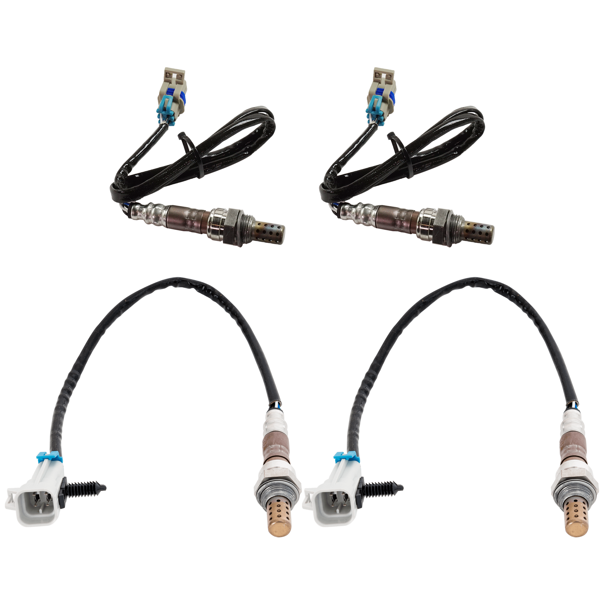 AM MALIBU 08-12 OXYGEN SENSOR 4 Wire Heated Before and After Catalytic Converter Set of 4 SKU SET JB960901-4B