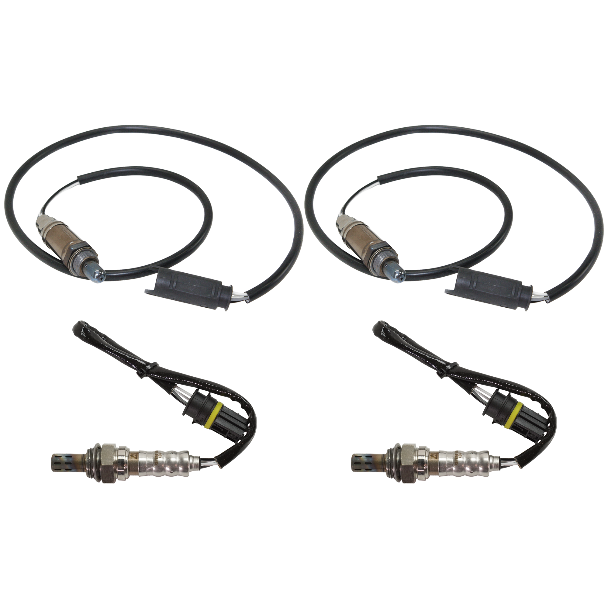 AM 3 SERIES 99-05 OXYGEN SENSOR Upstream and Downstream Set of 4 SKU SET JB960910 OEM 11781433940