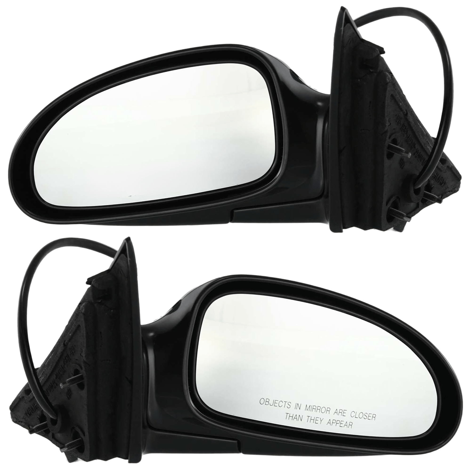 AM LE SABRE 00-05 MIRROR RH AND LH Power Manual Folding Non Heated Paintable No Memory SKU SET JBK27ER Partslink GM1320344 GM1321344 OEM 25769727-25769728-25658311