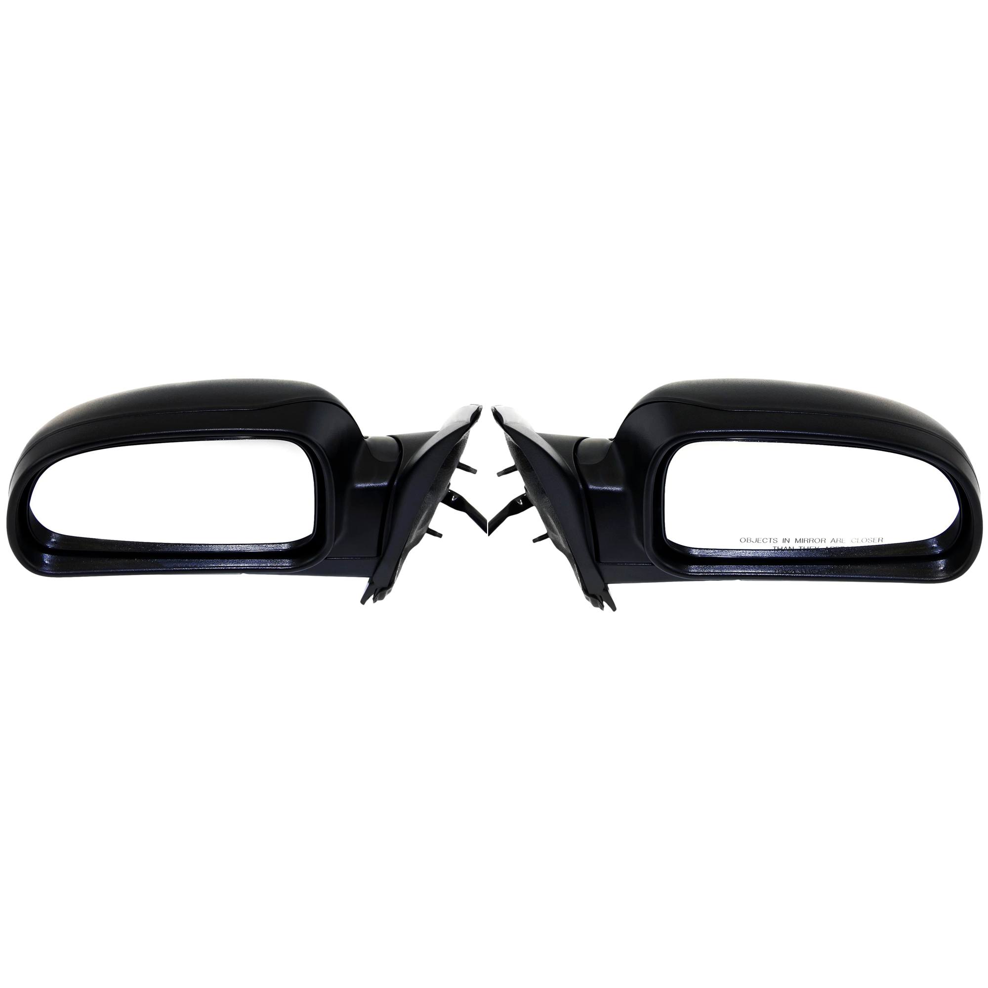 AM TRAILBLAZER 04-07 MIRROR RH AND LH Power Manual Folding Heated Textured w Memory and Signal Light SKU SET JBK38ER S Partslink GM1320350 GM1321350 OEM 15810912-15810913