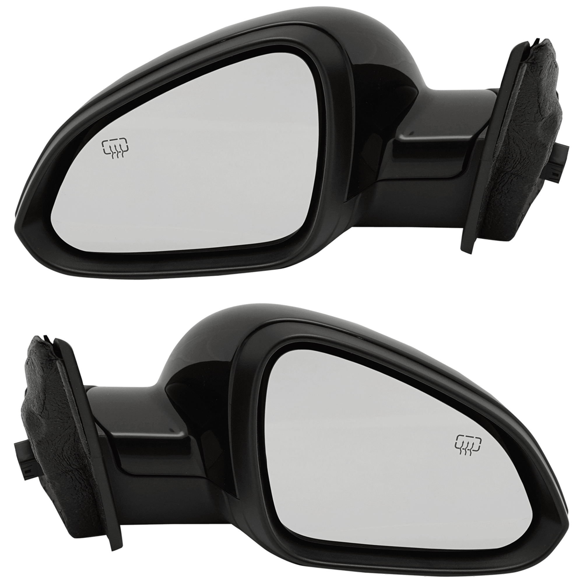 AM REGAL 11-17 MIRROR RH AND LH Power Manual Folding Heated Paintable w Signal Light w o Lane Departure Warning System SKU SET JBK49ER S Partslink GM1320486 GM1321486 OEM 22960084-22960085