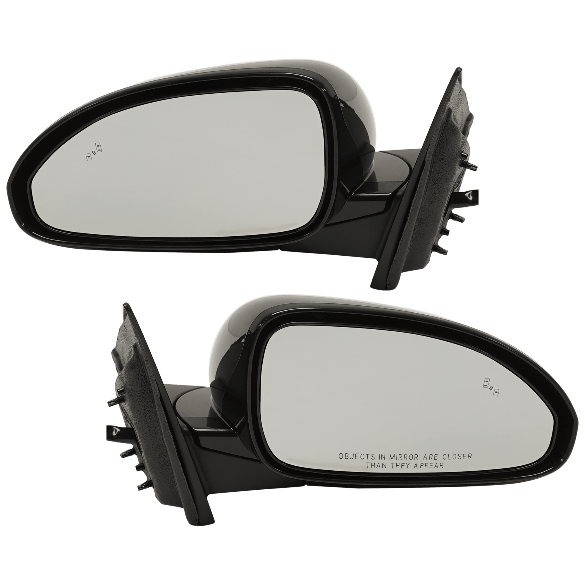 AM ENCLAVE 13-17 MIRROR RH AND LH Power Power Folding Heated Paintable w BSD Memory and Signal Light SKU SET JBK50ER S Partslink GM1320510 GM1321510 OEM 84216776-84216777